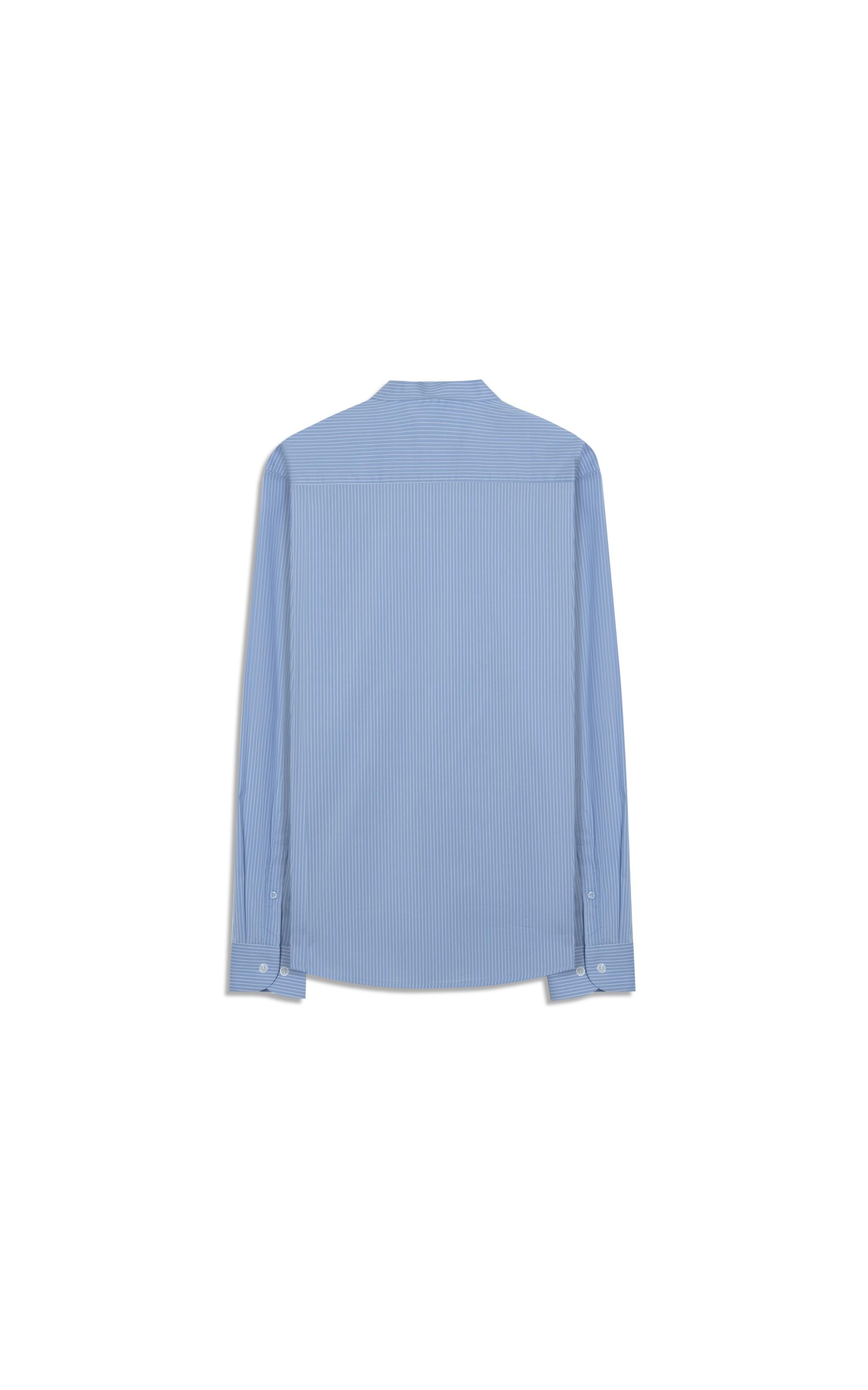 Camisa Tech Blend Santa Rosa Ii Slim Sha Azul Claro