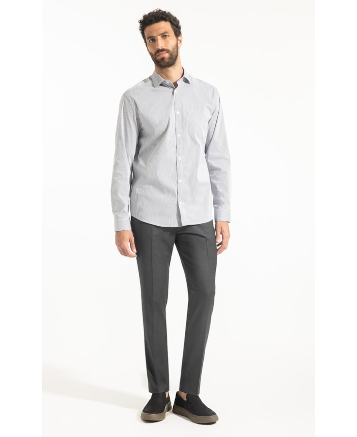 Camisa Tech  Copenhage Slim Marinho