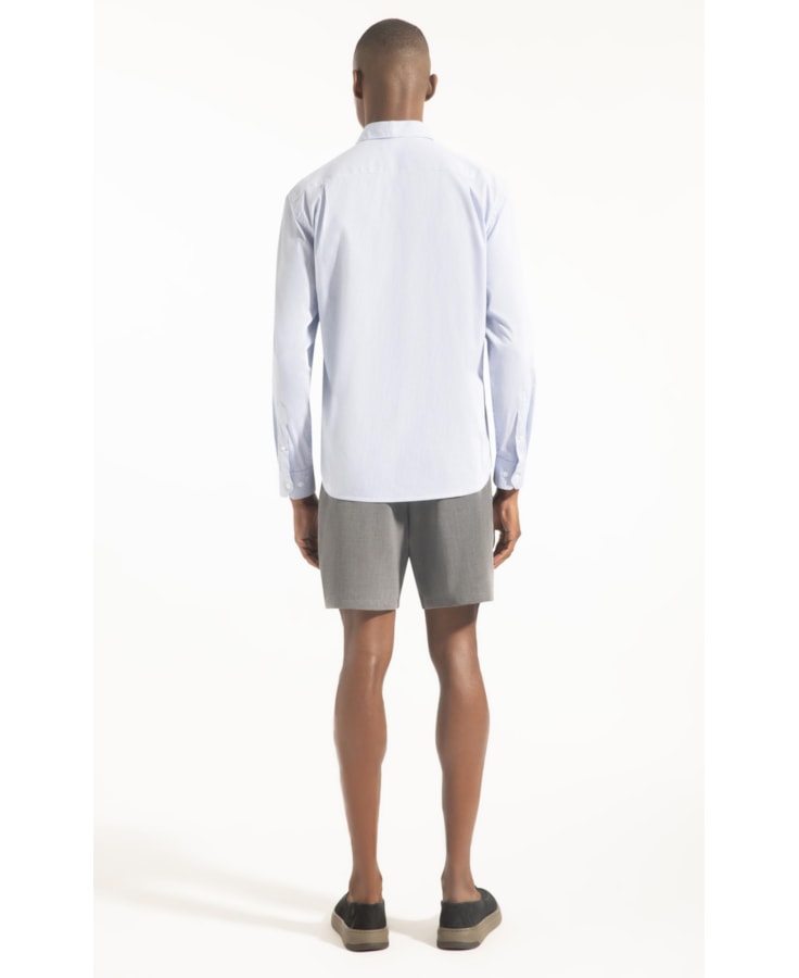 Camisa Tech  Copenhage Slim Pirlo Azul Pervante