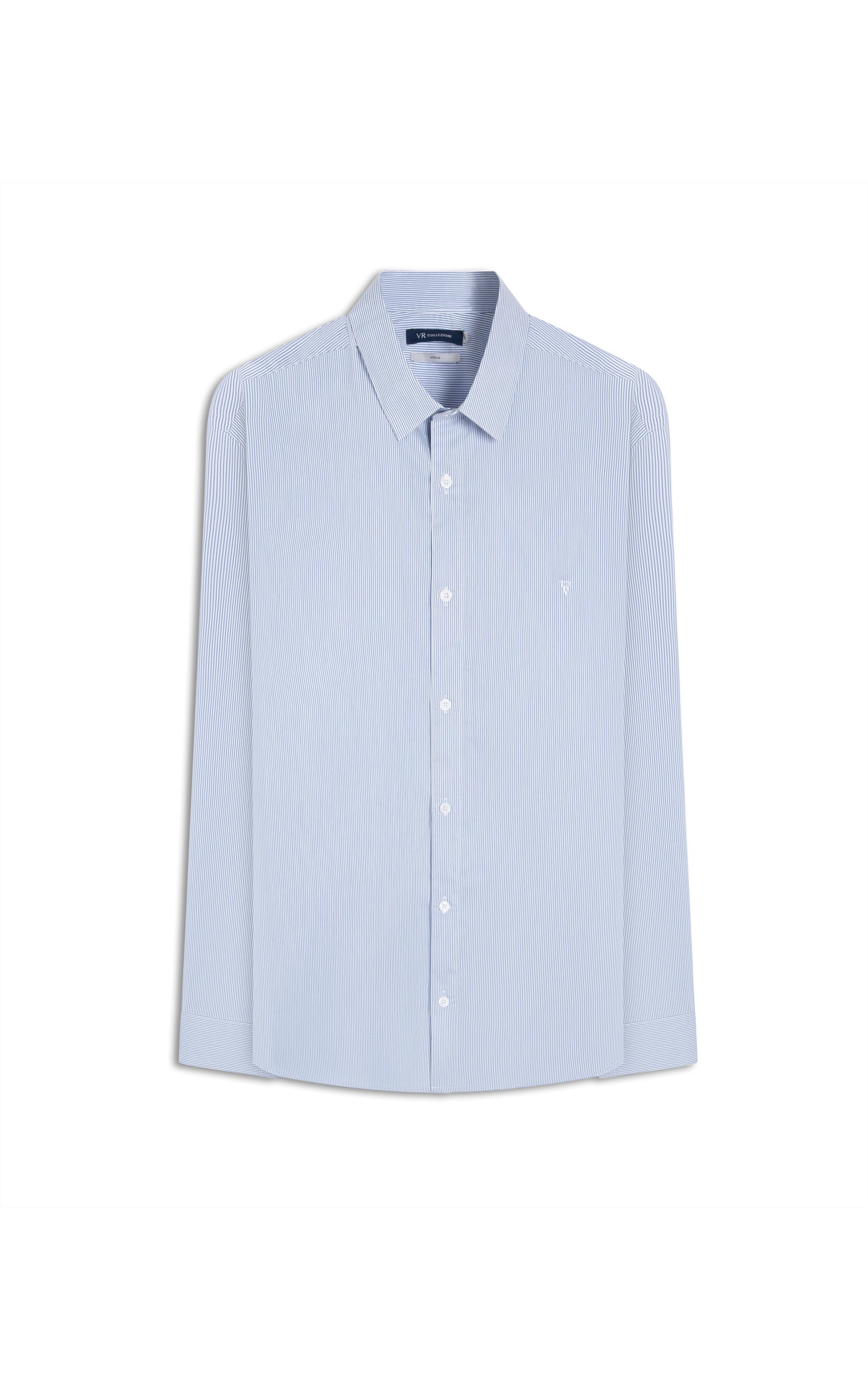Camisa Tech  Copenhage Slim Pirlo Azul Pervante