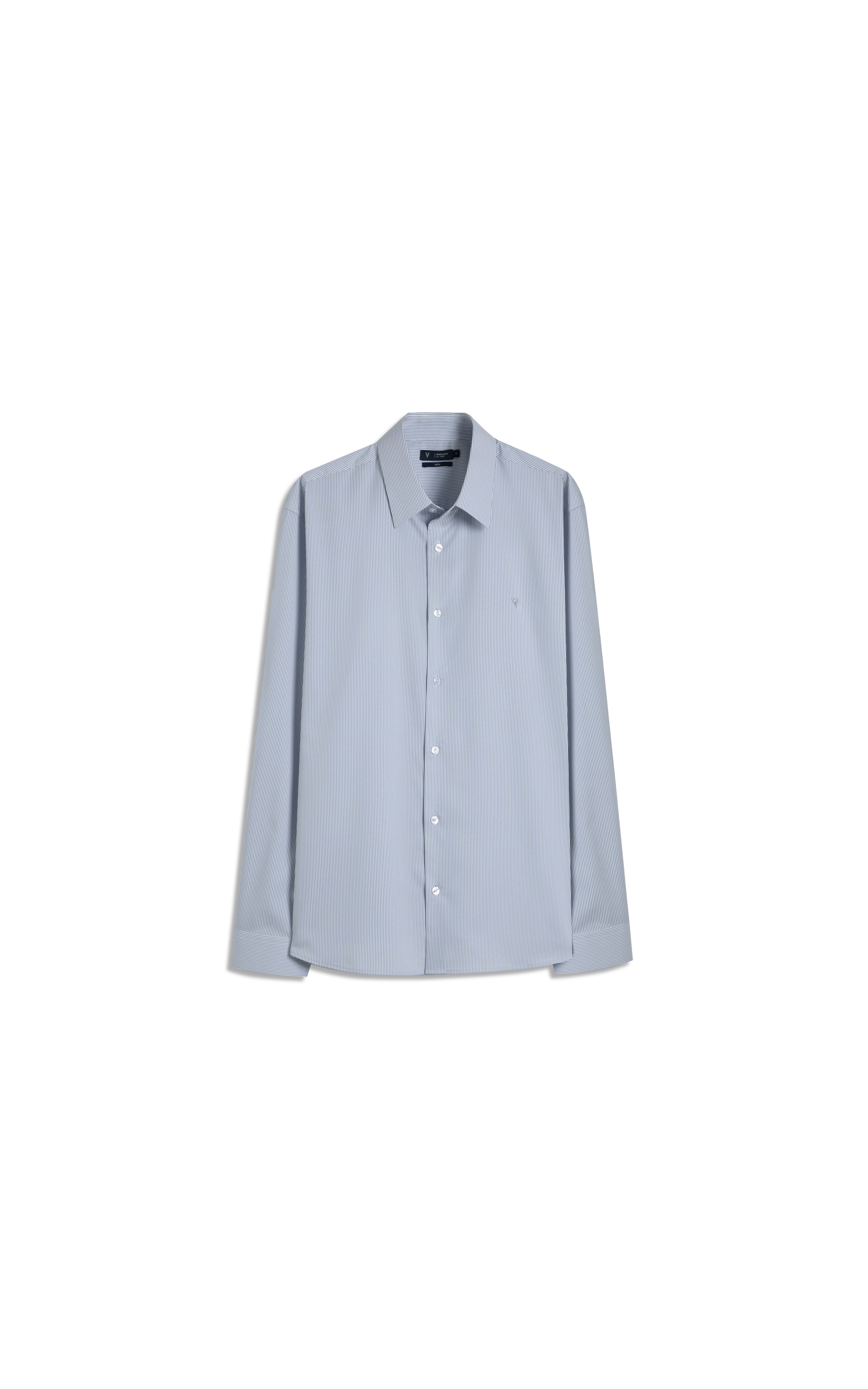 Camisa Tech Dallas Modal Classic St Ml Azul Bic                                