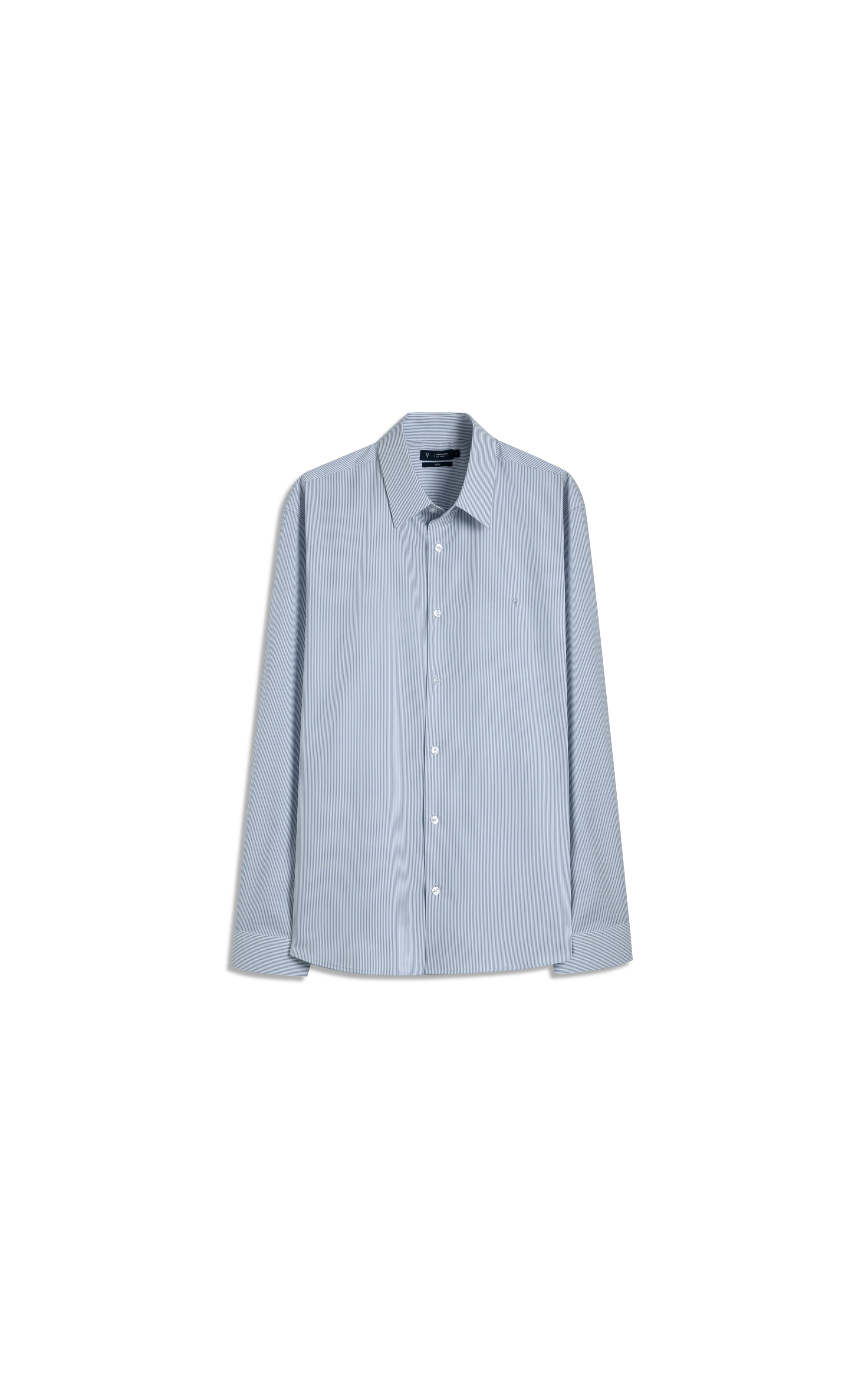 Camisa Tech Dallas Modal Classic St Ml Azul Bic                                
