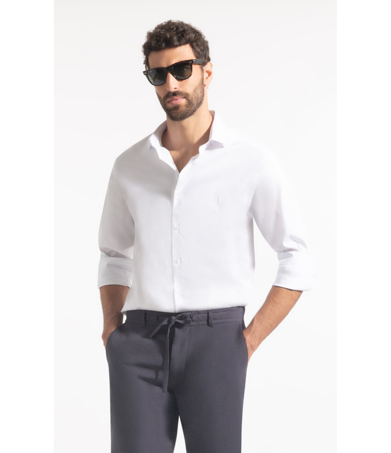 Camisa Tech Ice Slim Irish Branco