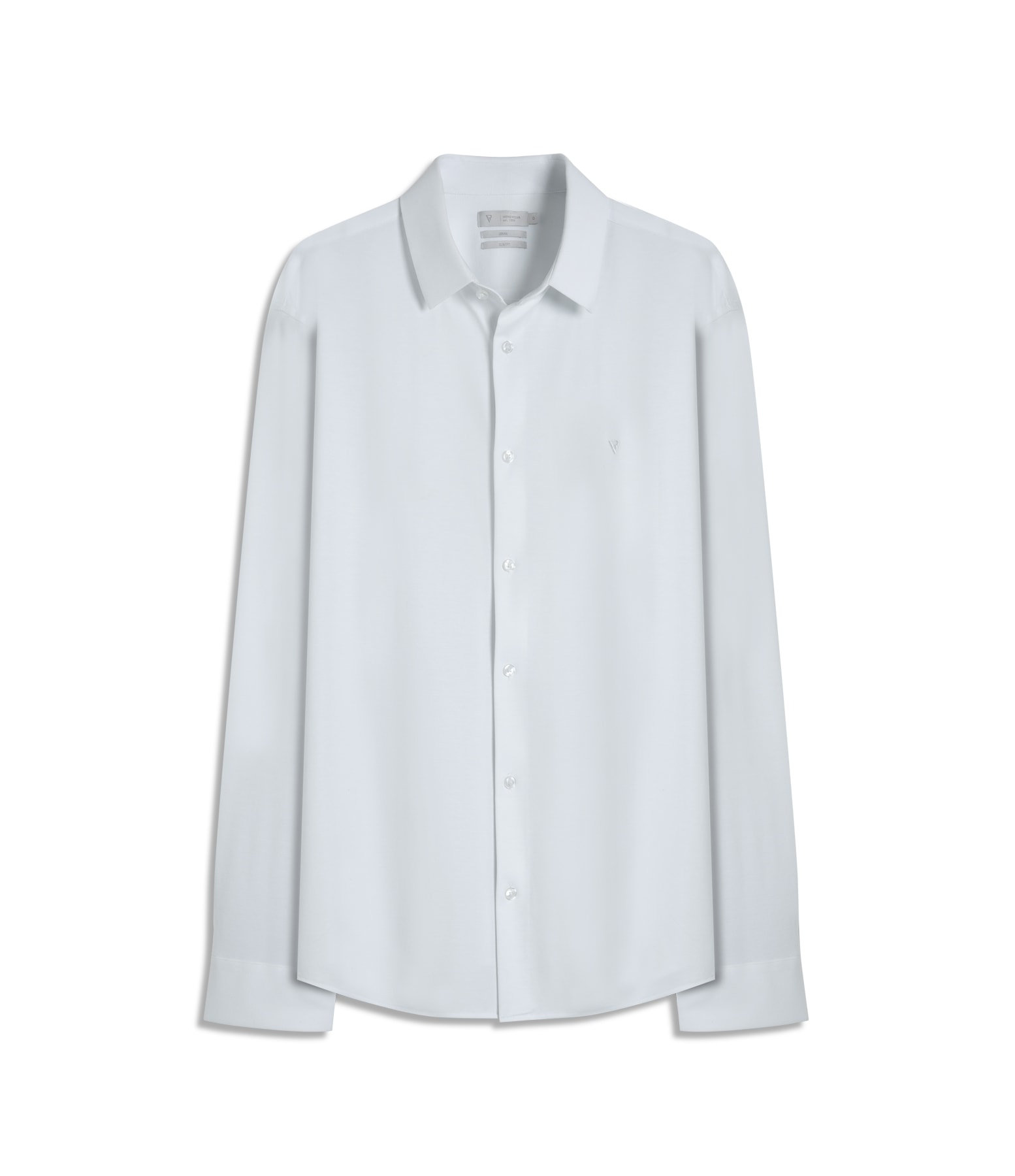 Camisa Tech Jersey Slim St Fusioned Ml Branco                                  