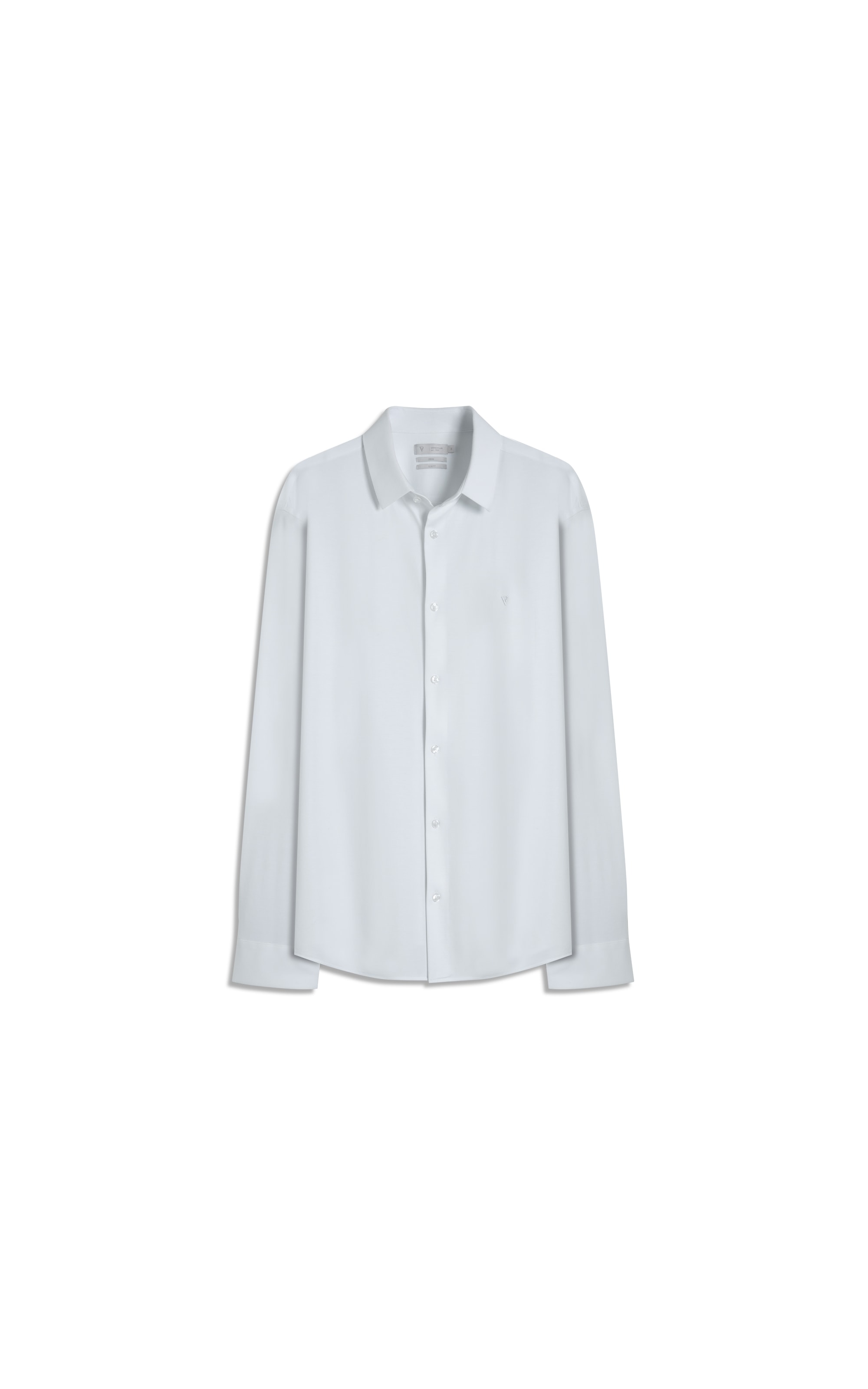 Camisa Tech Jersey Slim St Fusioned Ml Branco                                  
