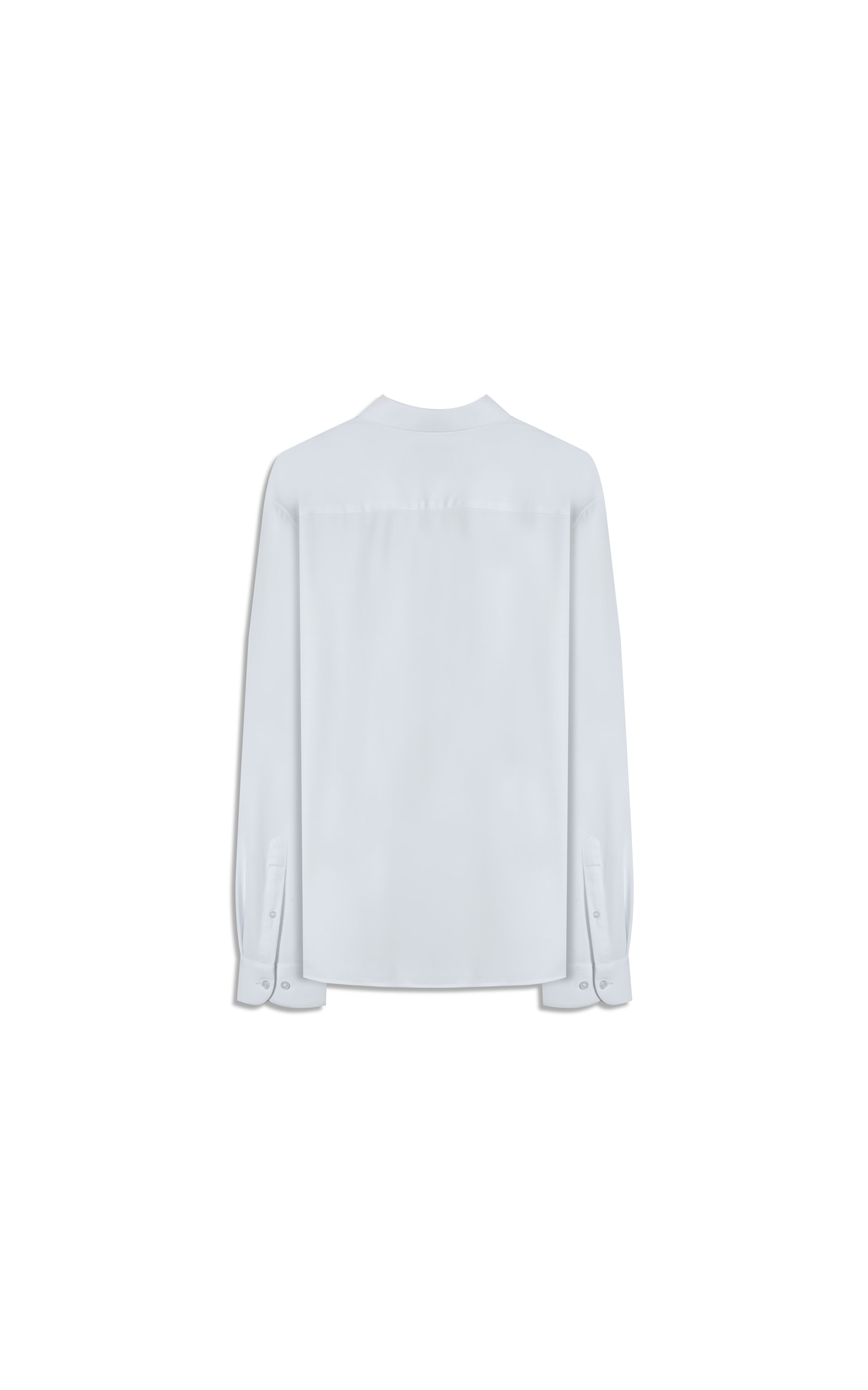 Camisa Tech Jersey Slim St Fusioned Ml Branco                                  