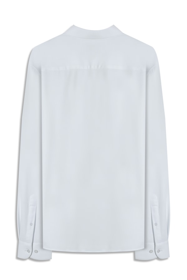 Camisa Tech Jersey Slim St Fusioned Ml Branco                                  
