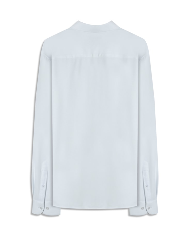 Camisa Tech Jersey Slim St Fusioned Ml Branco                                  