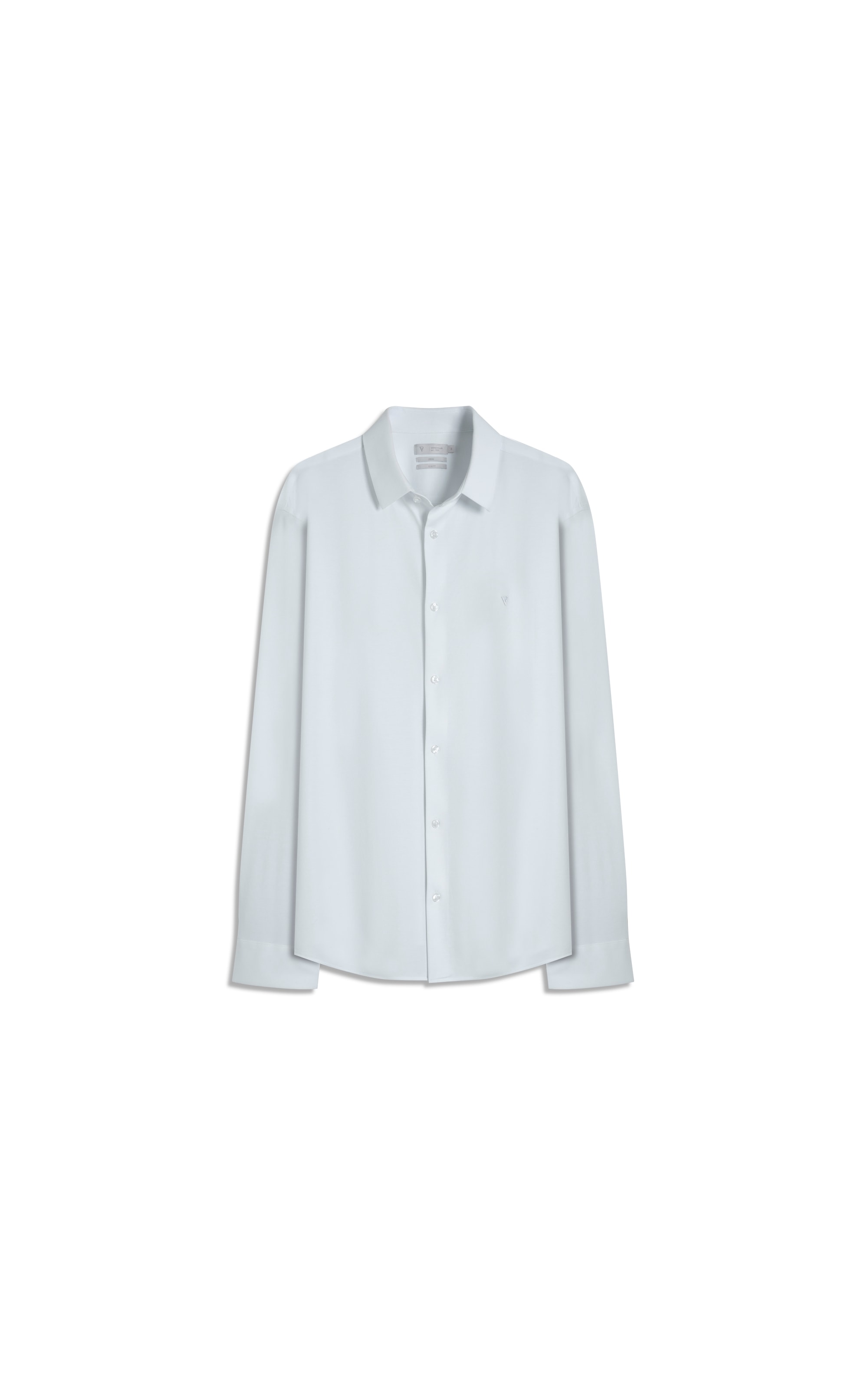 Camisa Tech Jersey Slim St Fusioned Ml Branco                                  