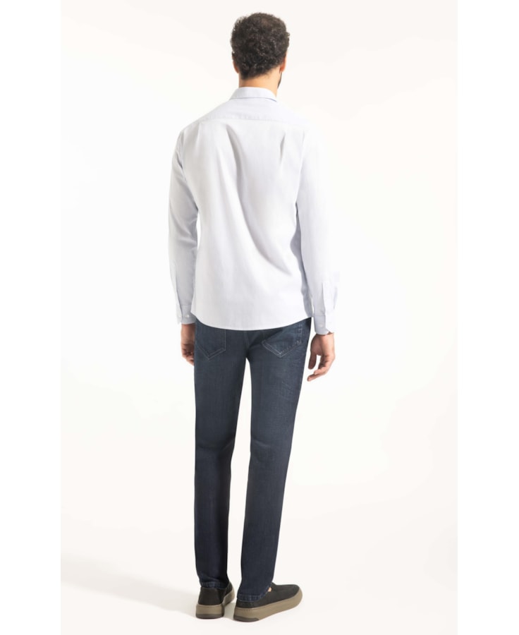 Camisa Tech  Rodolfo Azul Pervante