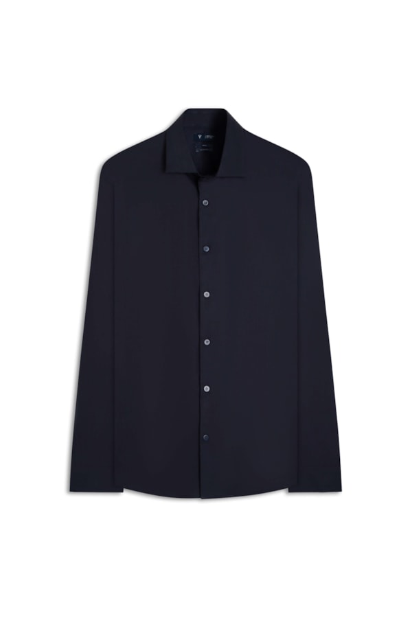 Camisa Tech Slim New Italian Dark Navy