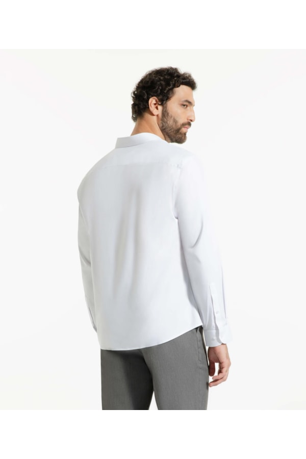 Camisa Tech Ultrafine Classic Irish Branco