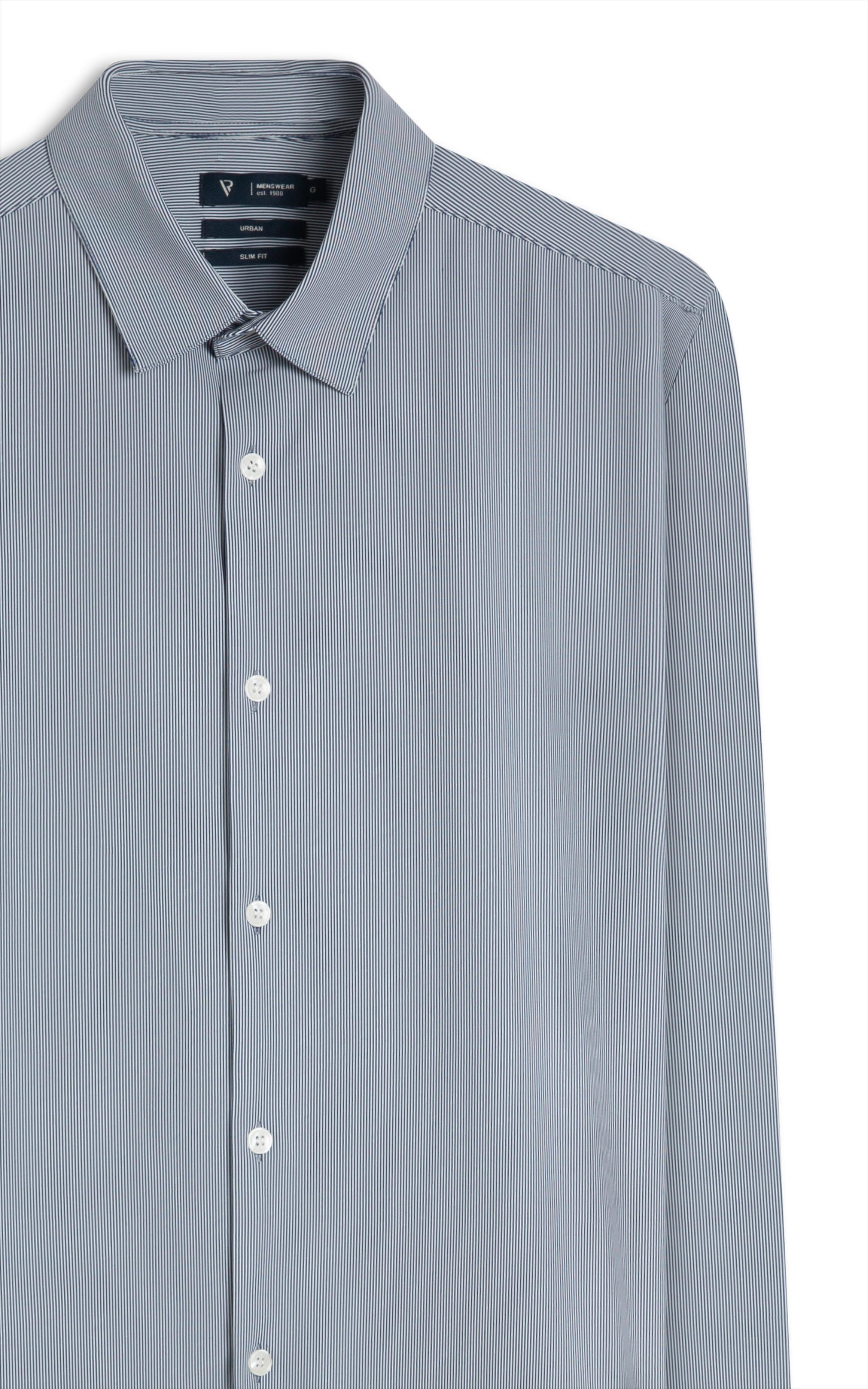 Camisa Tech  Urban Slim Shangai Marinho