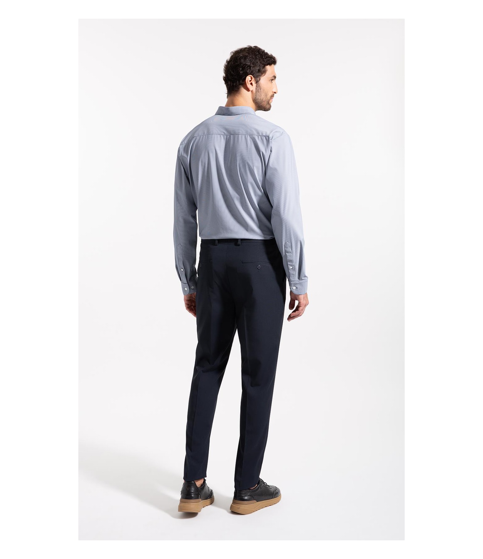 Camisa Tech  Urban Slim Shangai Marinho