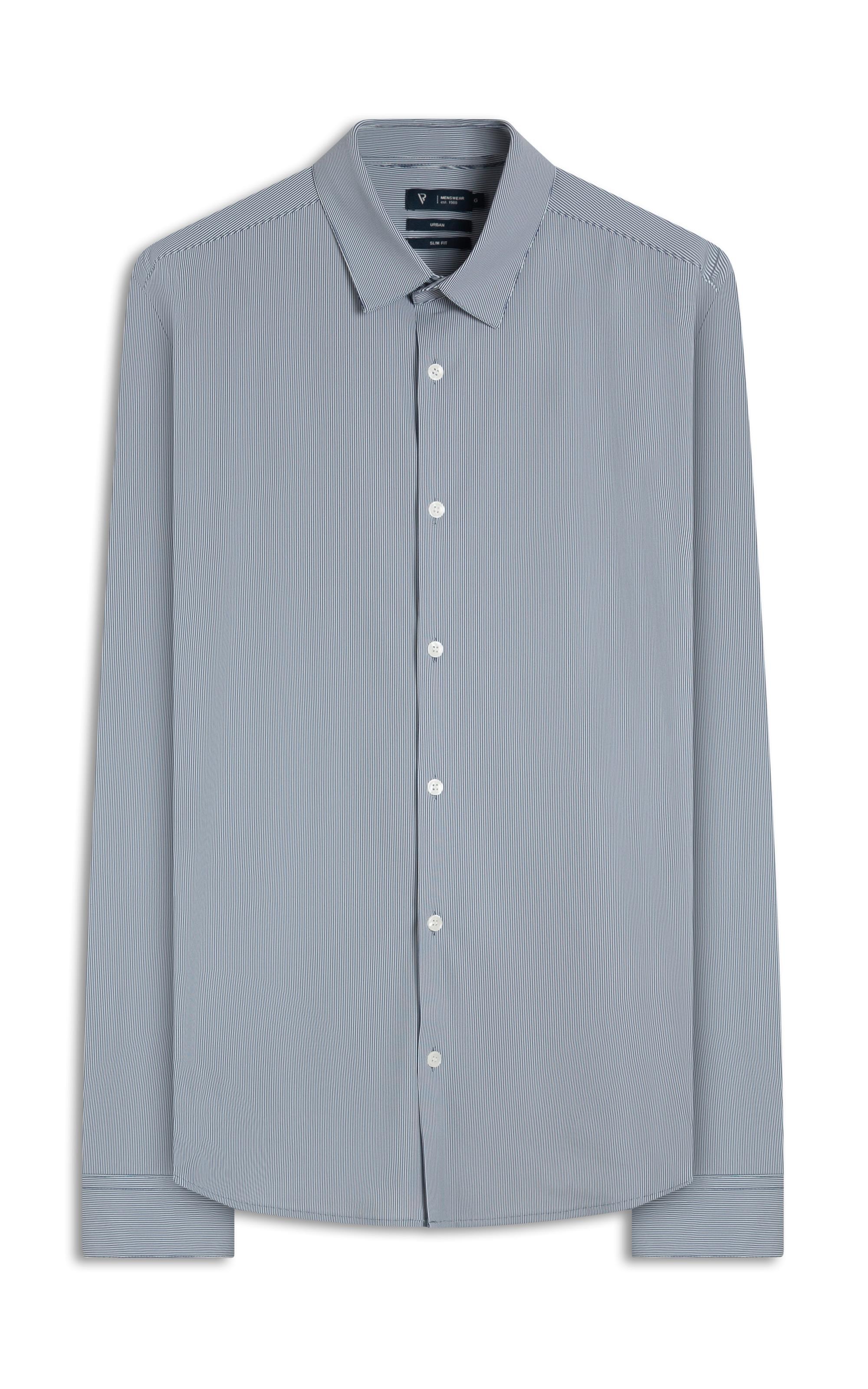 Camisa Tech  Urban Slim Shangai Marinho