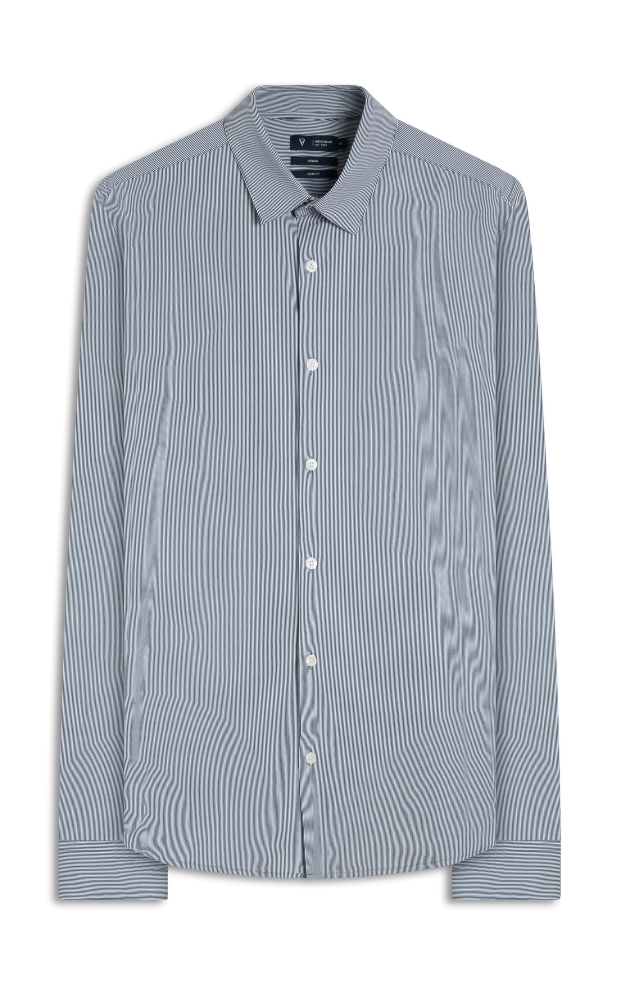 Camisa Tech  Urban Slim Shangai Marinho