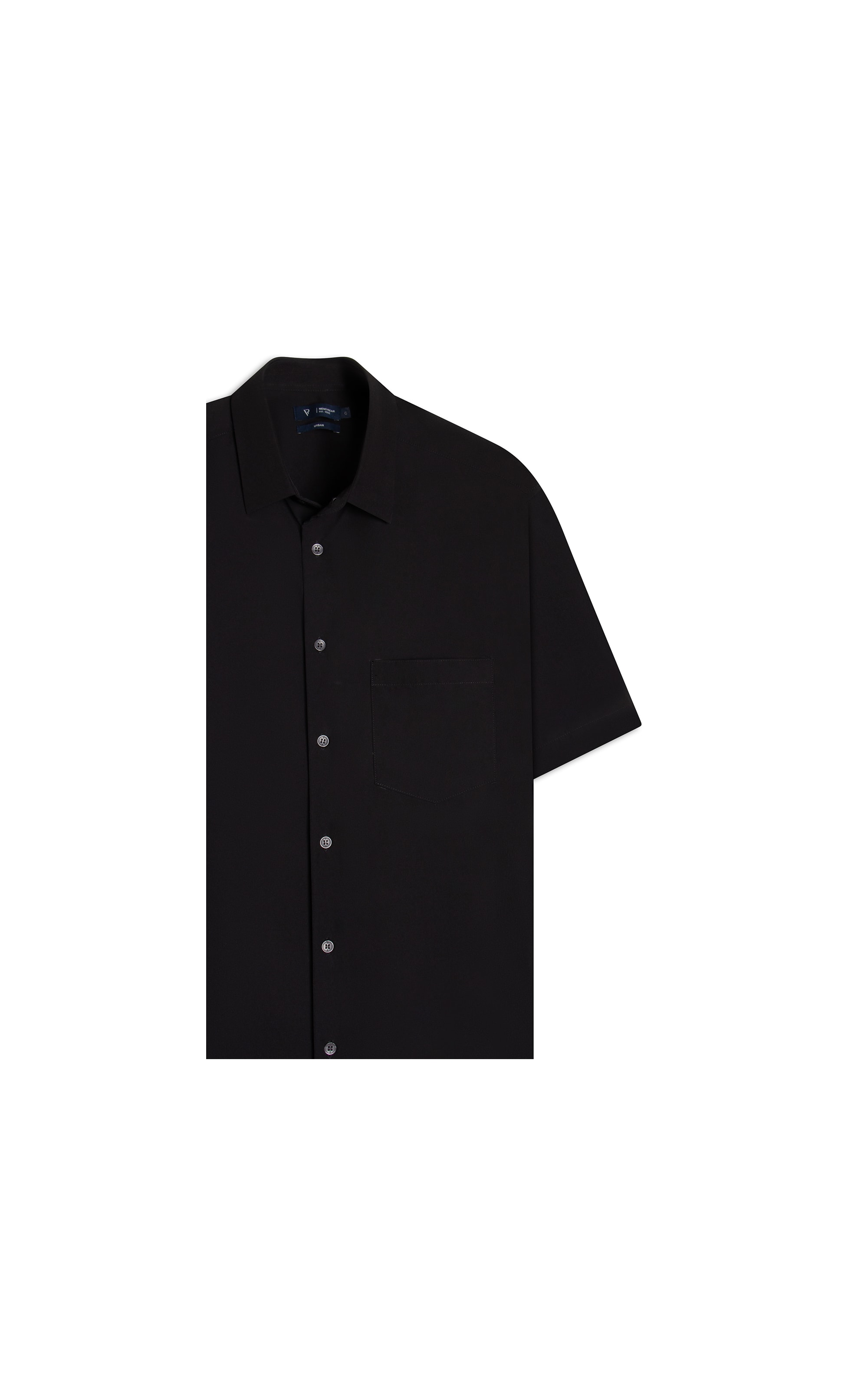 Camisa Tech  Uv50+ Retro Shangai Preto