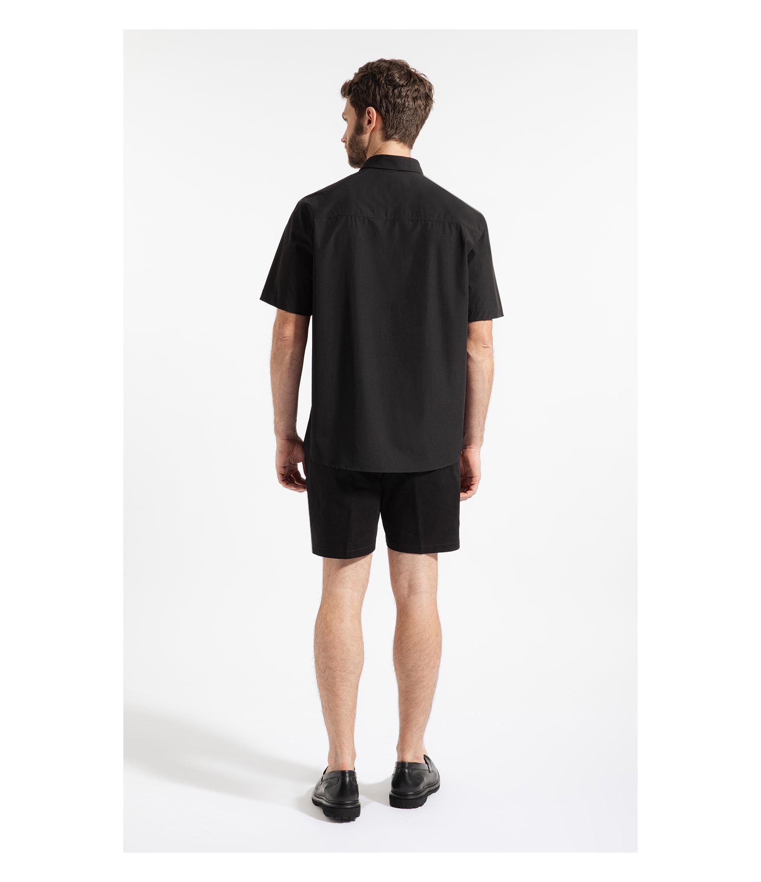 Camisa Tech  Uv50+ Retro Shangai Preto