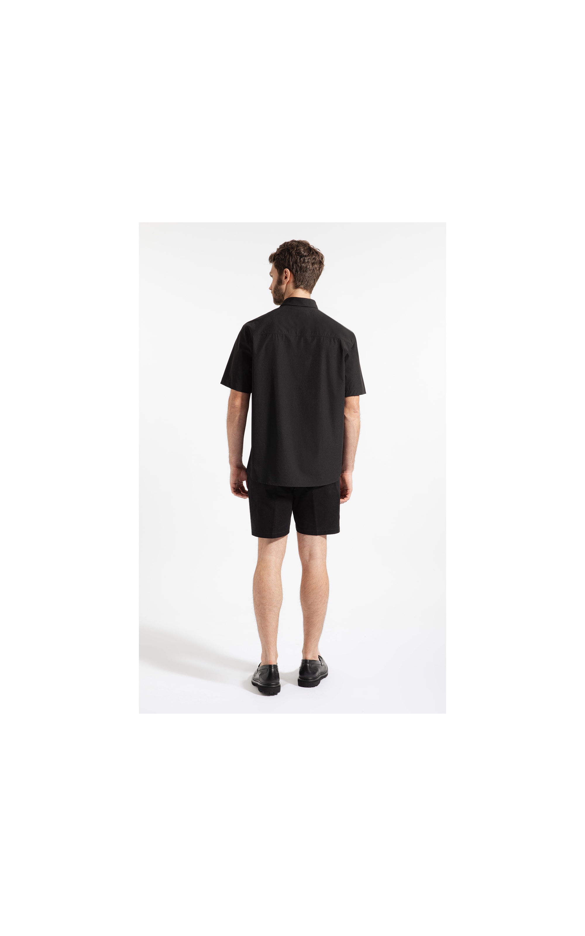 Camisa Tech  Uv50+ Retro Shangai Preto