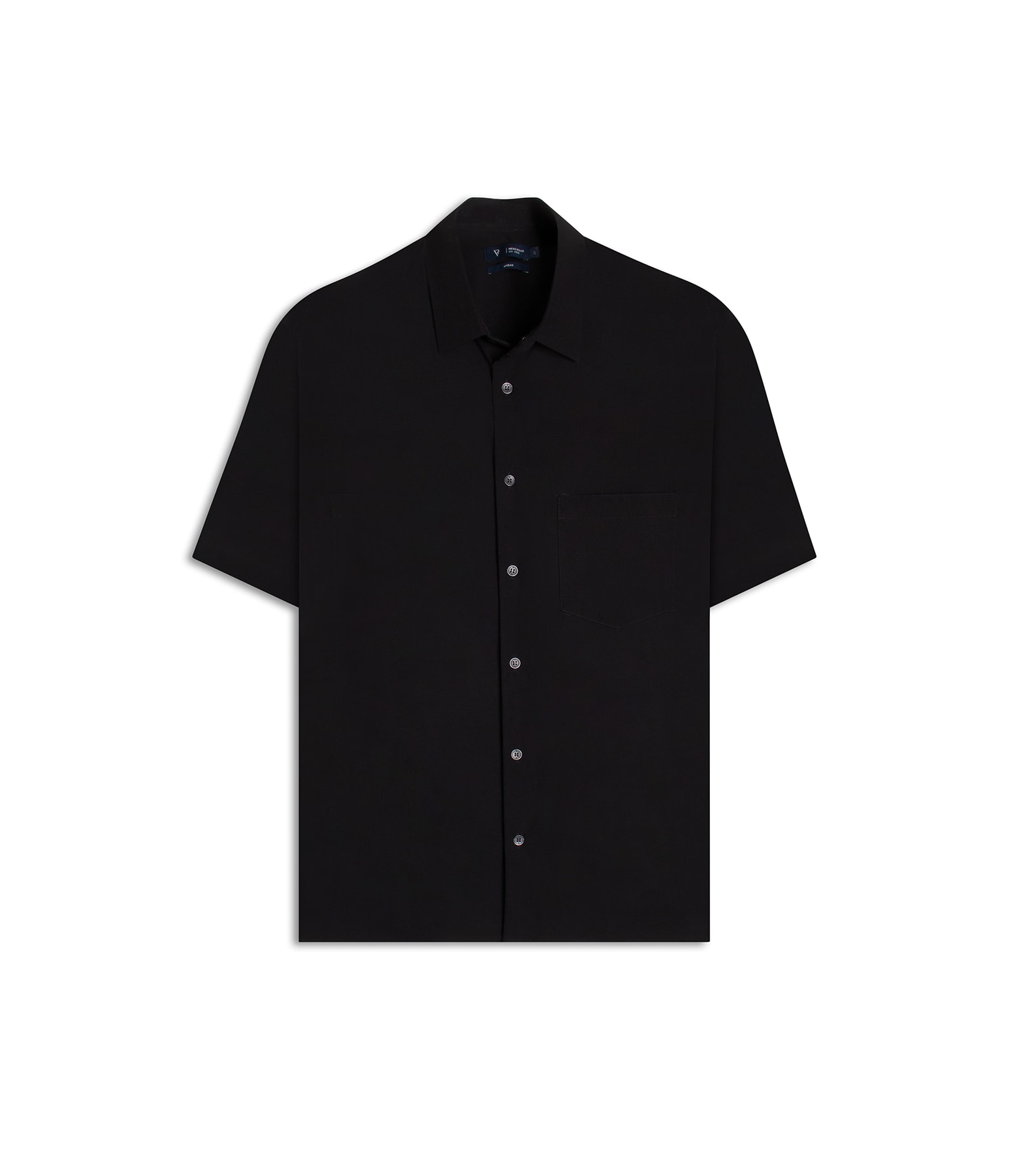 Camisa Tech  Uv50+ Retro Shangai Preto