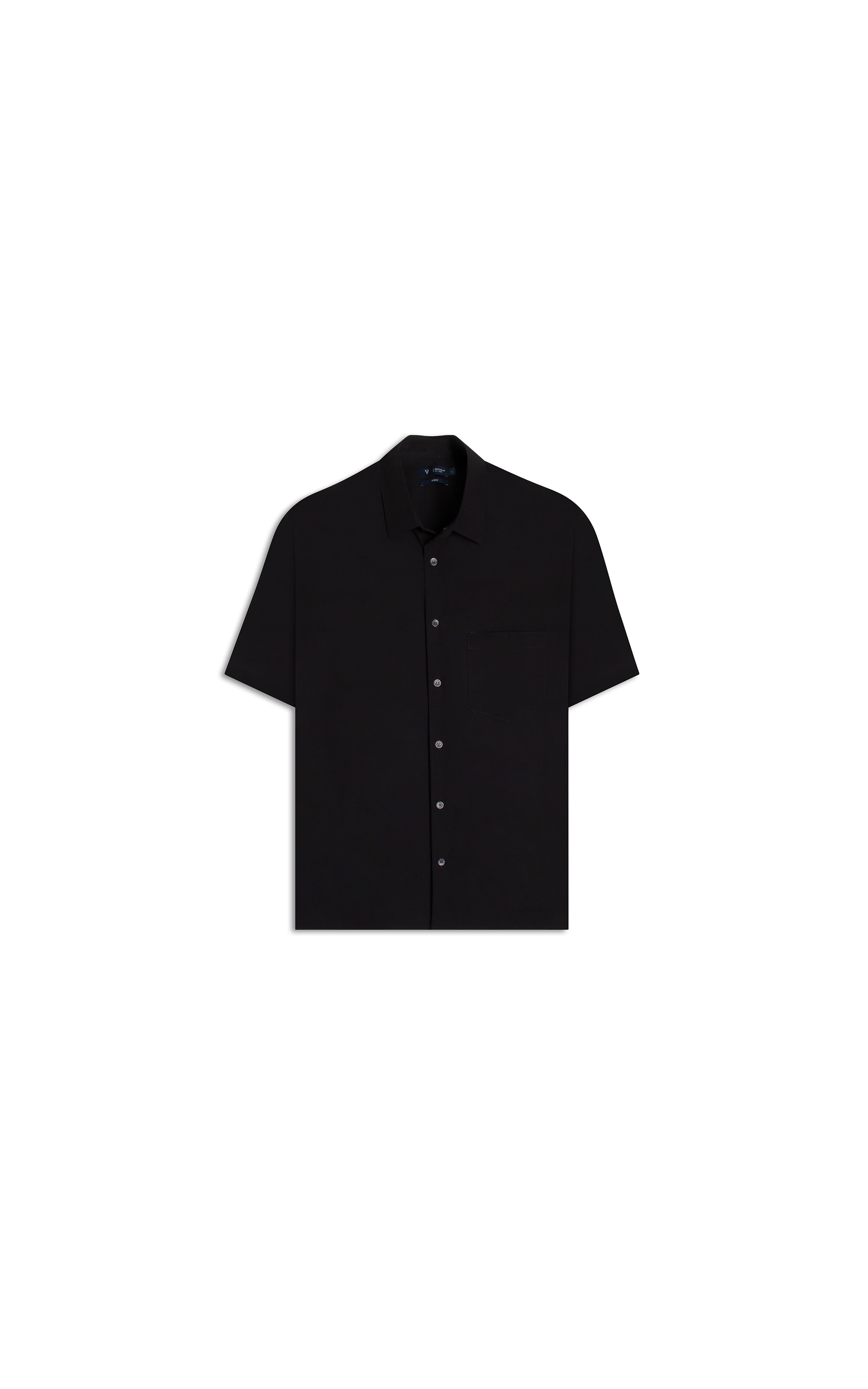 Camisa Tech  Uv50+ Retro Shangai Preto