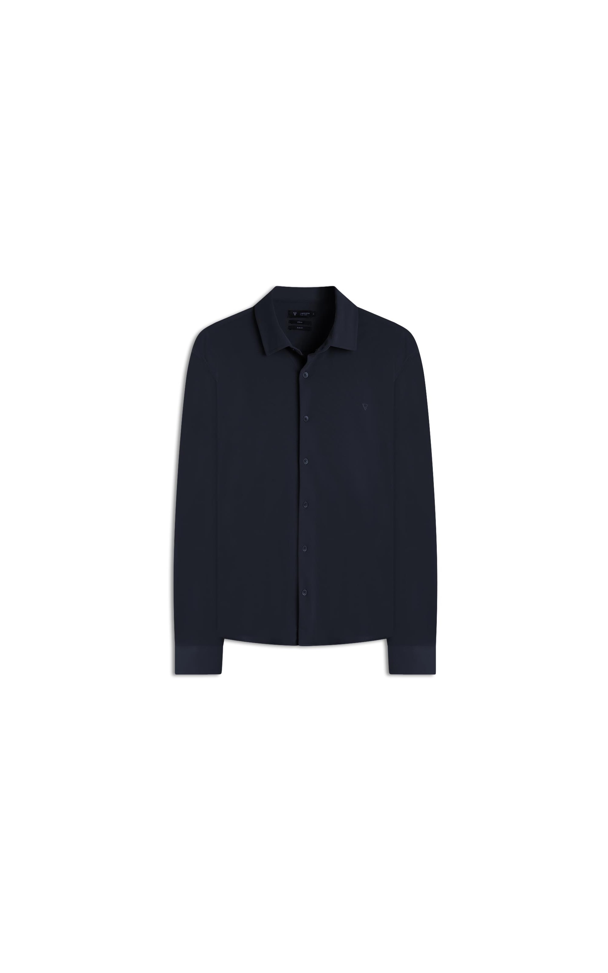 Camisa Techno Piquet Slim Shangai Dark Navy