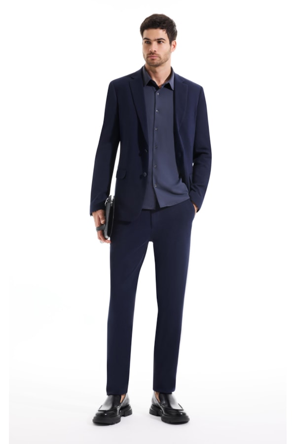 Camisa Techno Piquet Slim Shangai Grafite