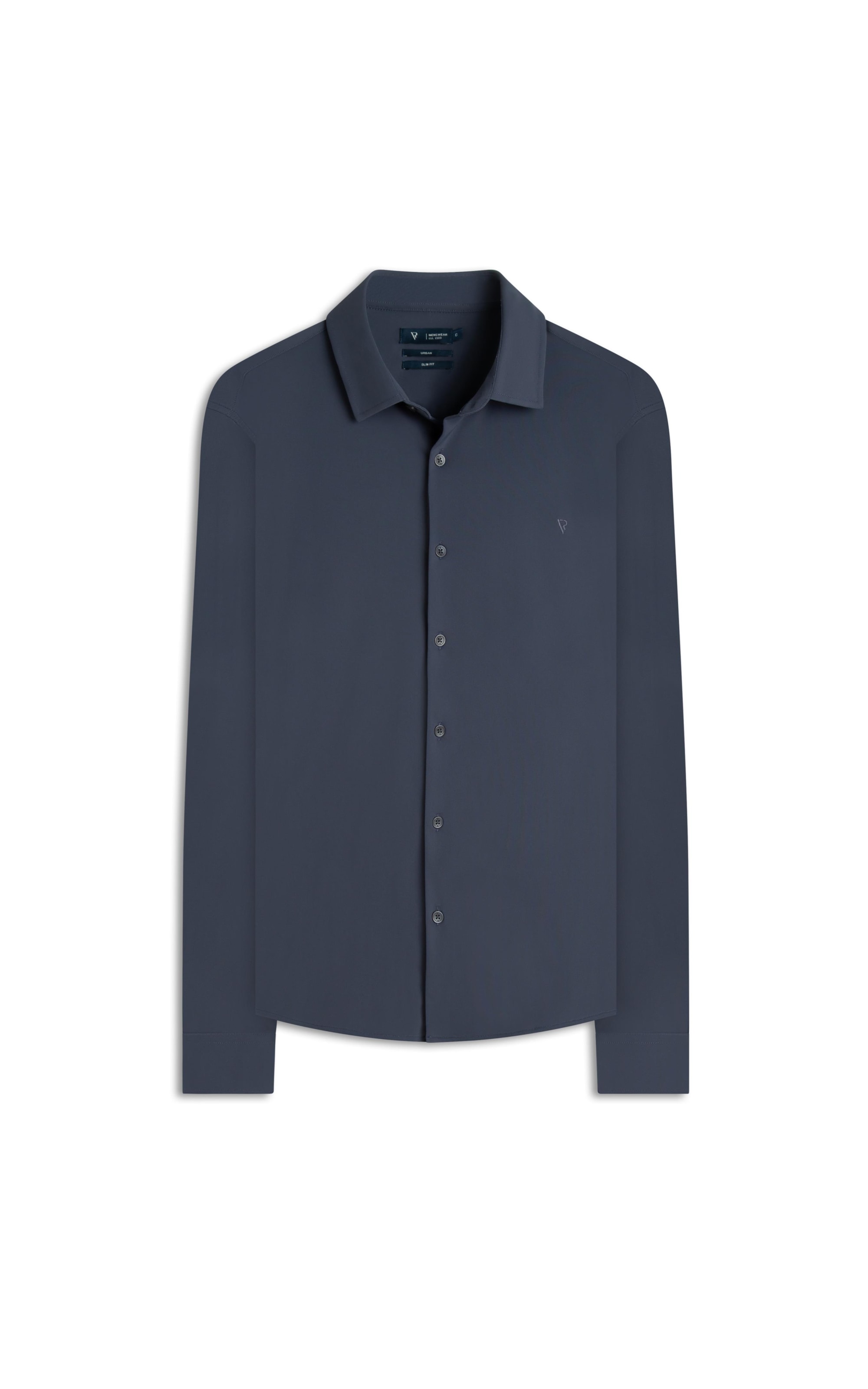 Camisa Techno Piquet Slim Shangai Grafite