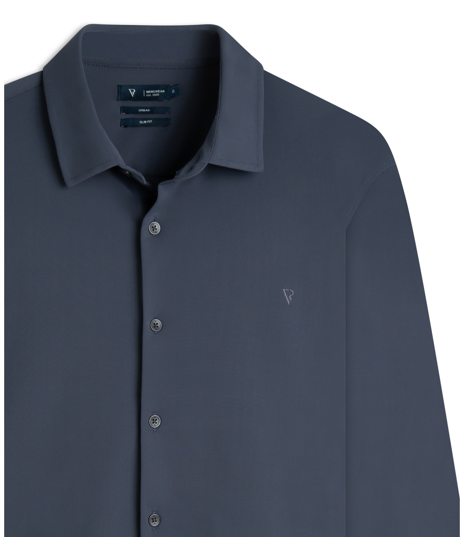 Camisa Techno Piquet Slim Shangai Grafite