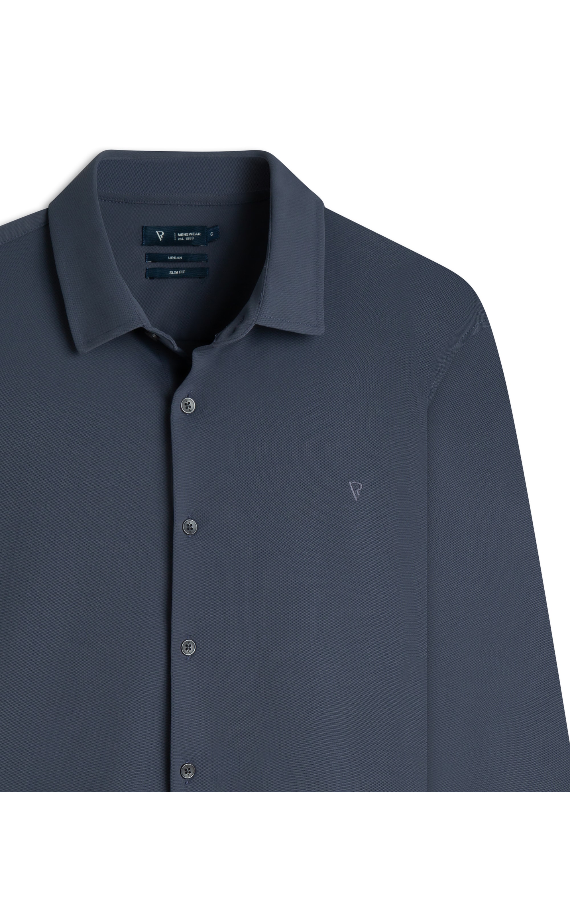 Camisa Techno Piquet Slim Shangai Grafite