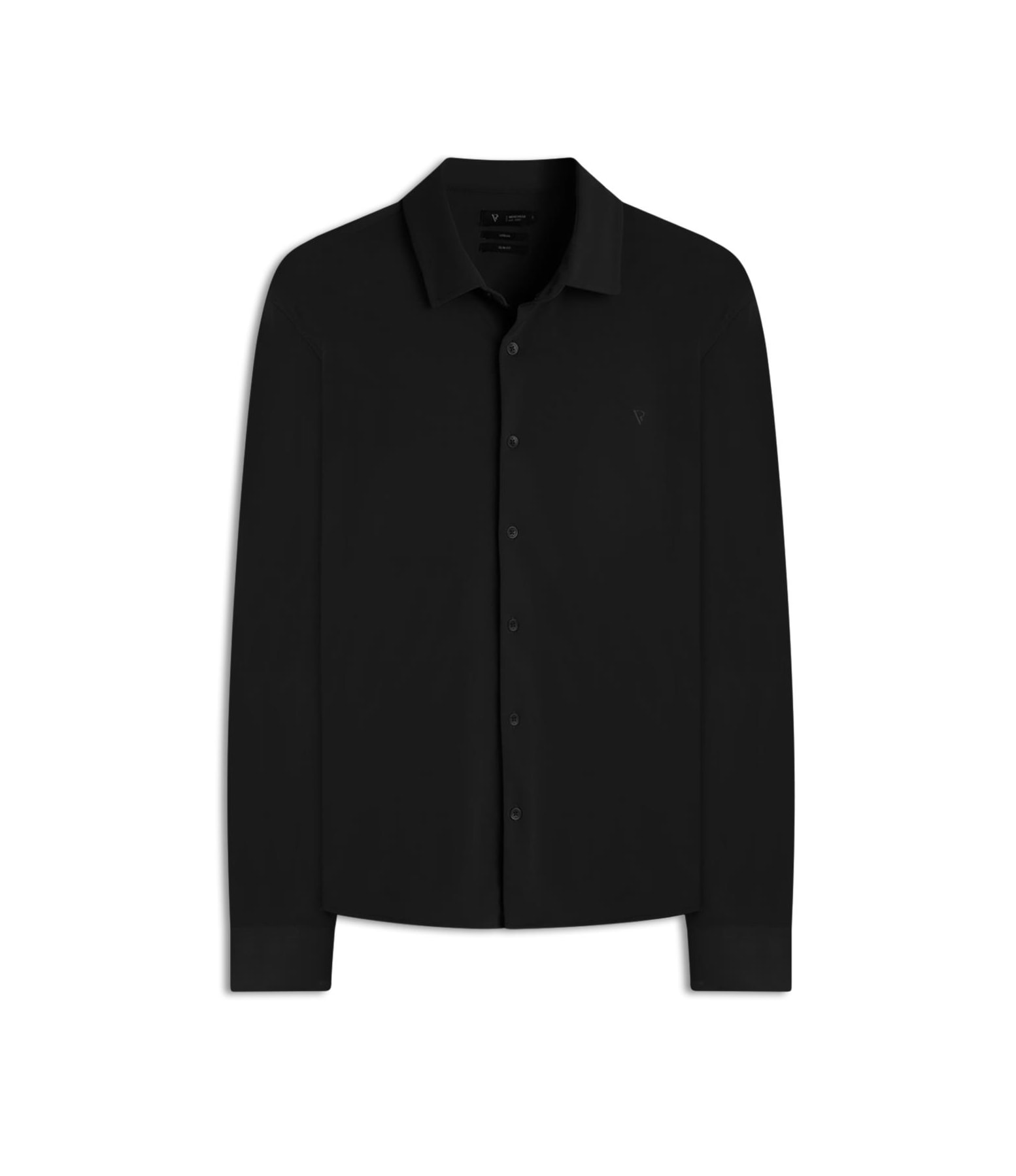 Camisa Techno Piquet Slim Shangai Preto