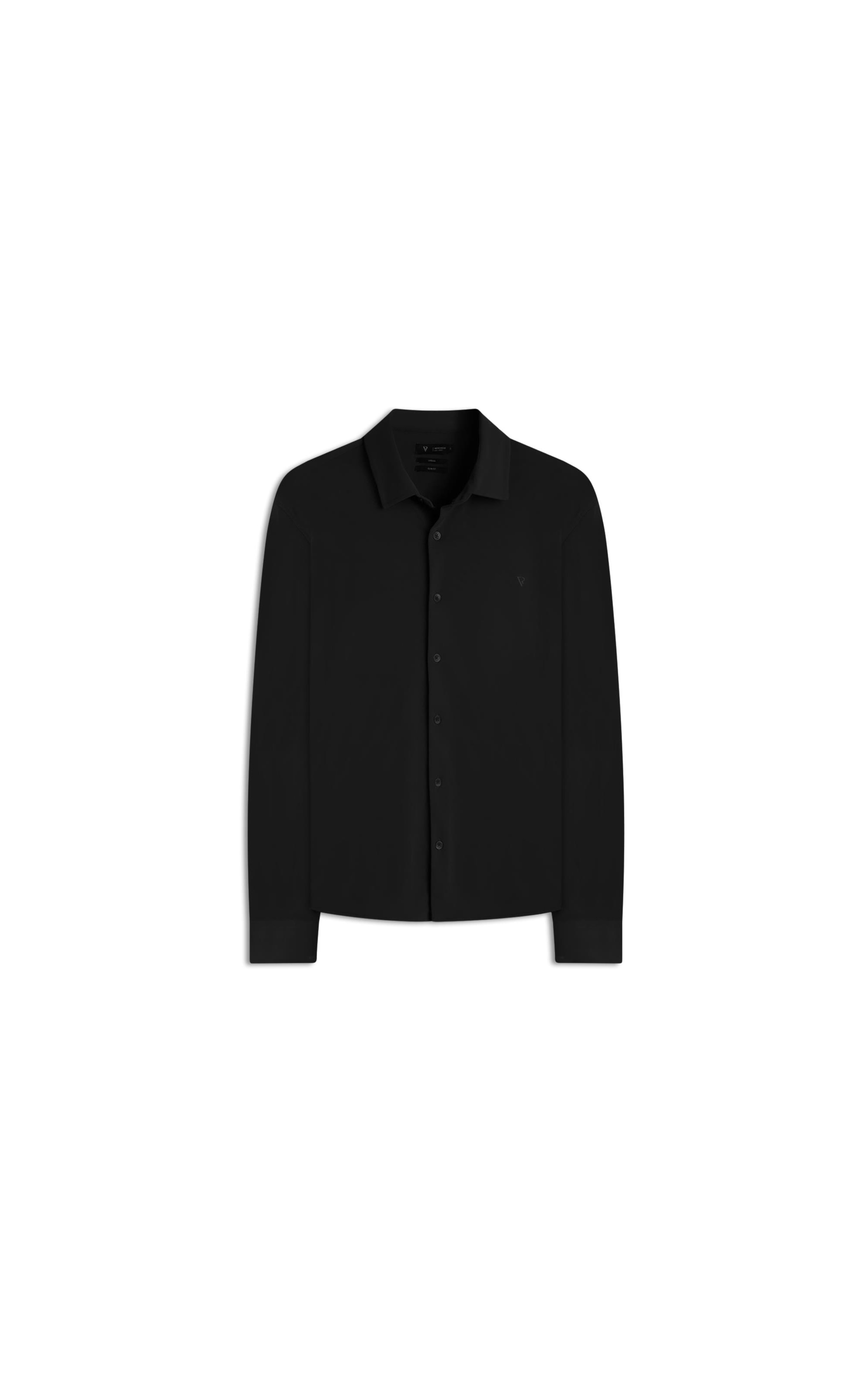 Camisa Techno Piquet Slim Shangai Preto