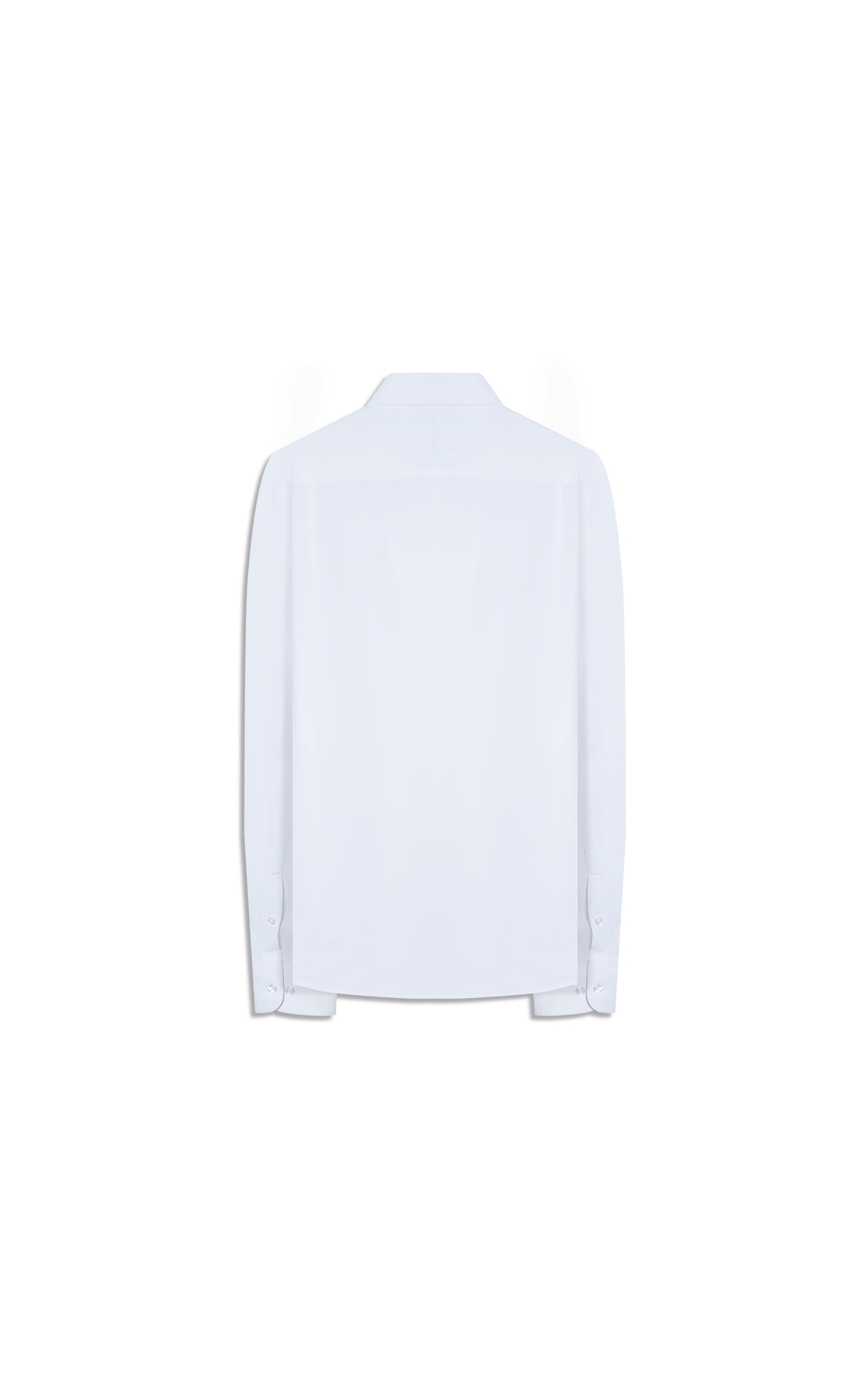 Camisa Tecno Knit Stretch Slim Branco