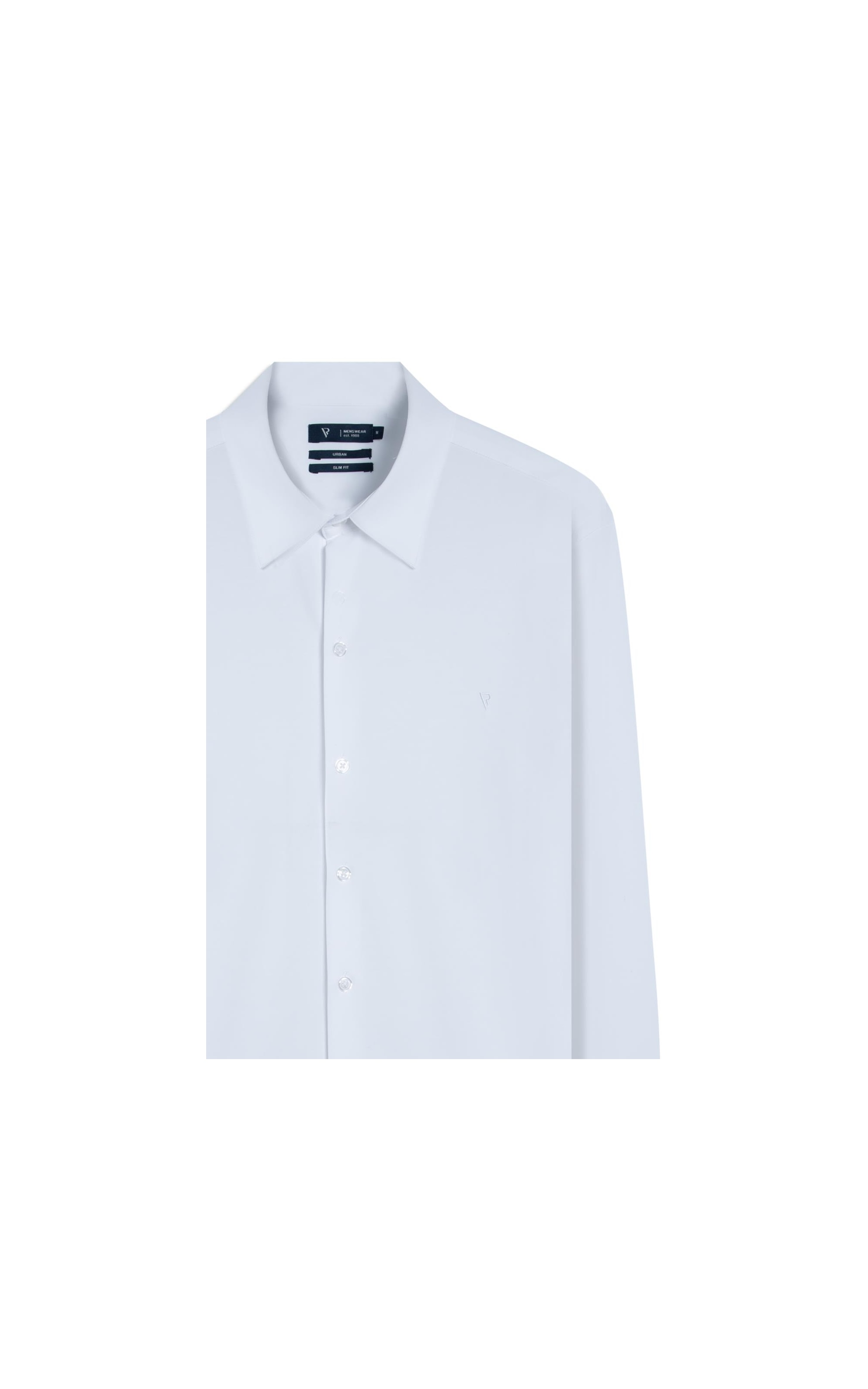 Camisa Tecno Knit Stretch Slim Branco