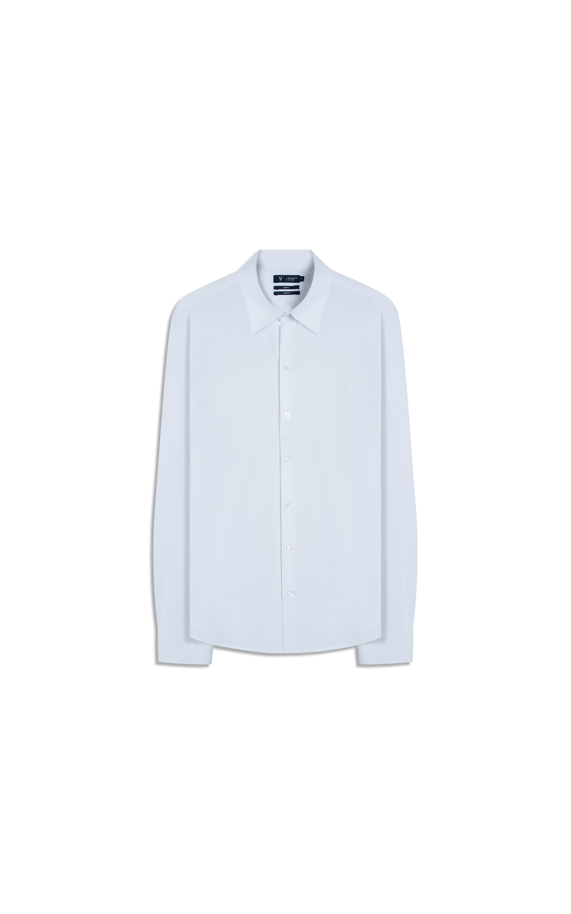 Camisa Tecno Knit Stretch Slim Branco