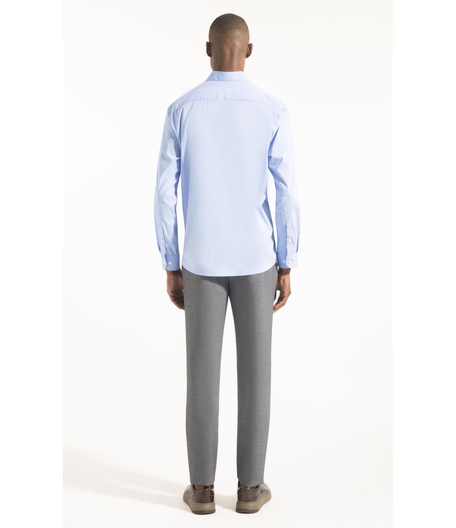 Camisa Tecno  Provence Slim Shan Azul Bic