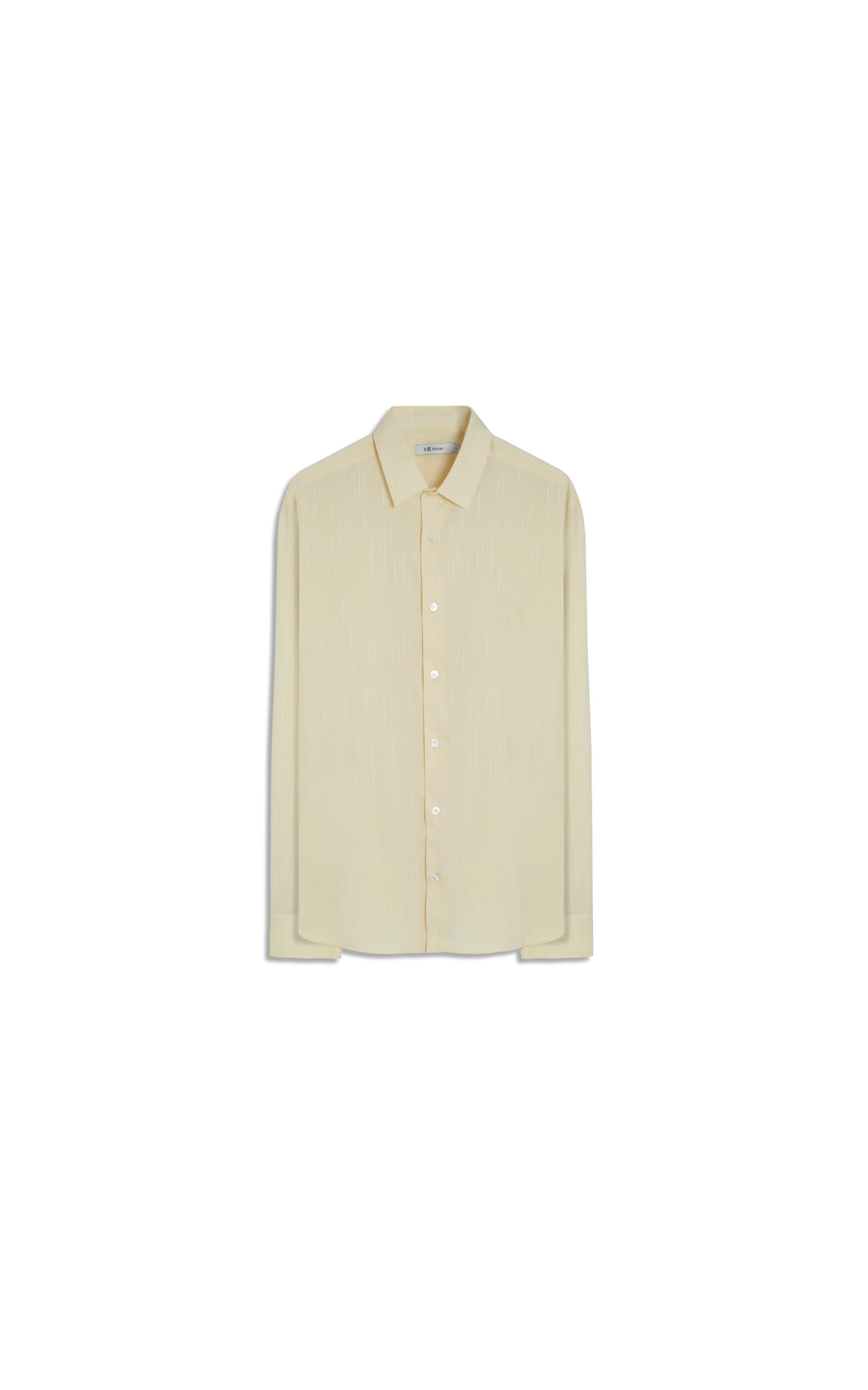 Camisa Tex Tropical Class Shangai Amarelo