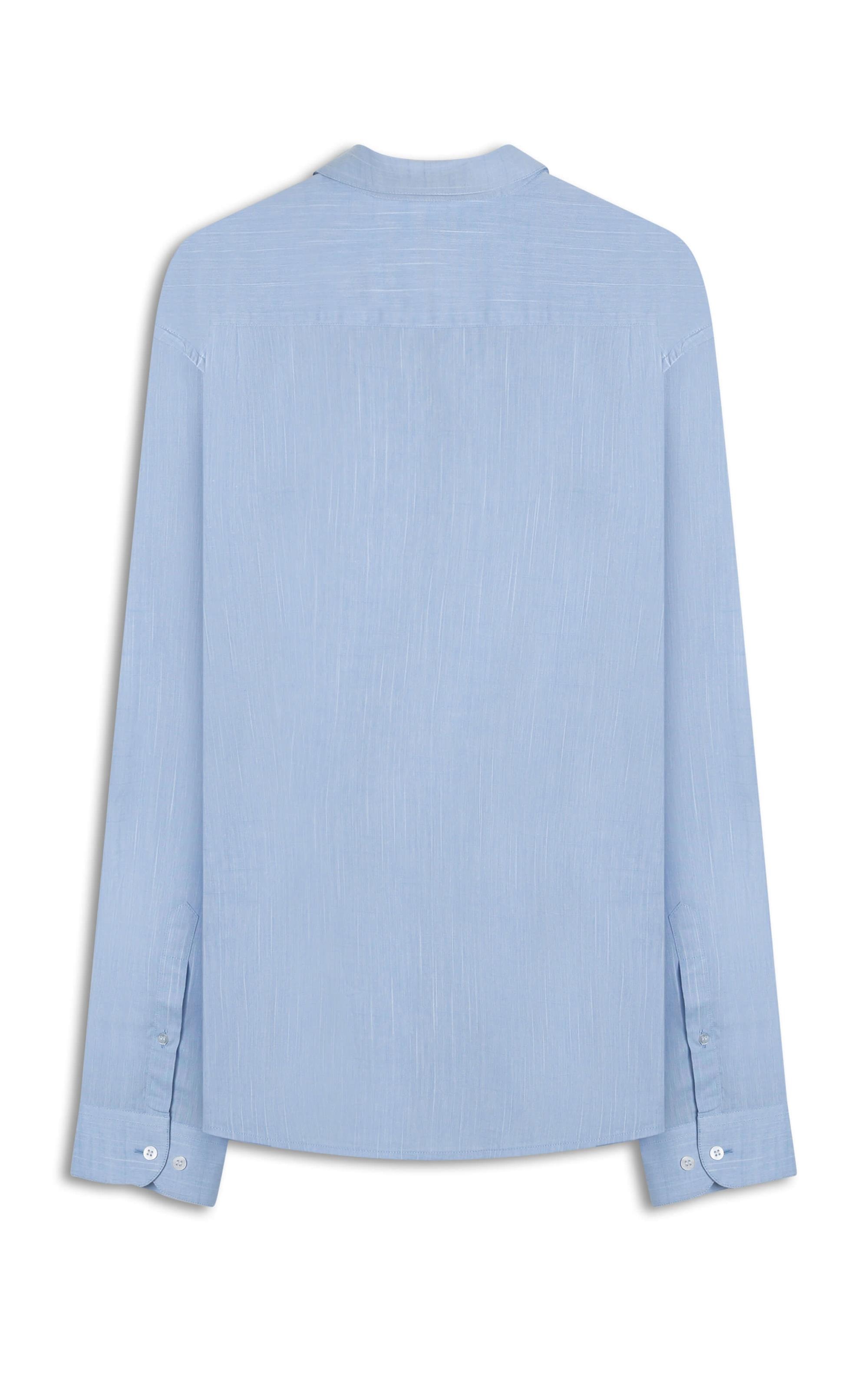 な*ん様 Tropical  Camisa Tex Tropical Class Shangai Azul Claro