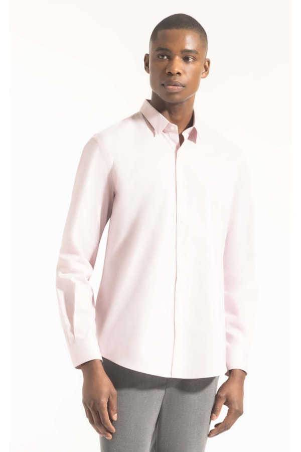 Camisa Tricoline Rodrigo Vermelho