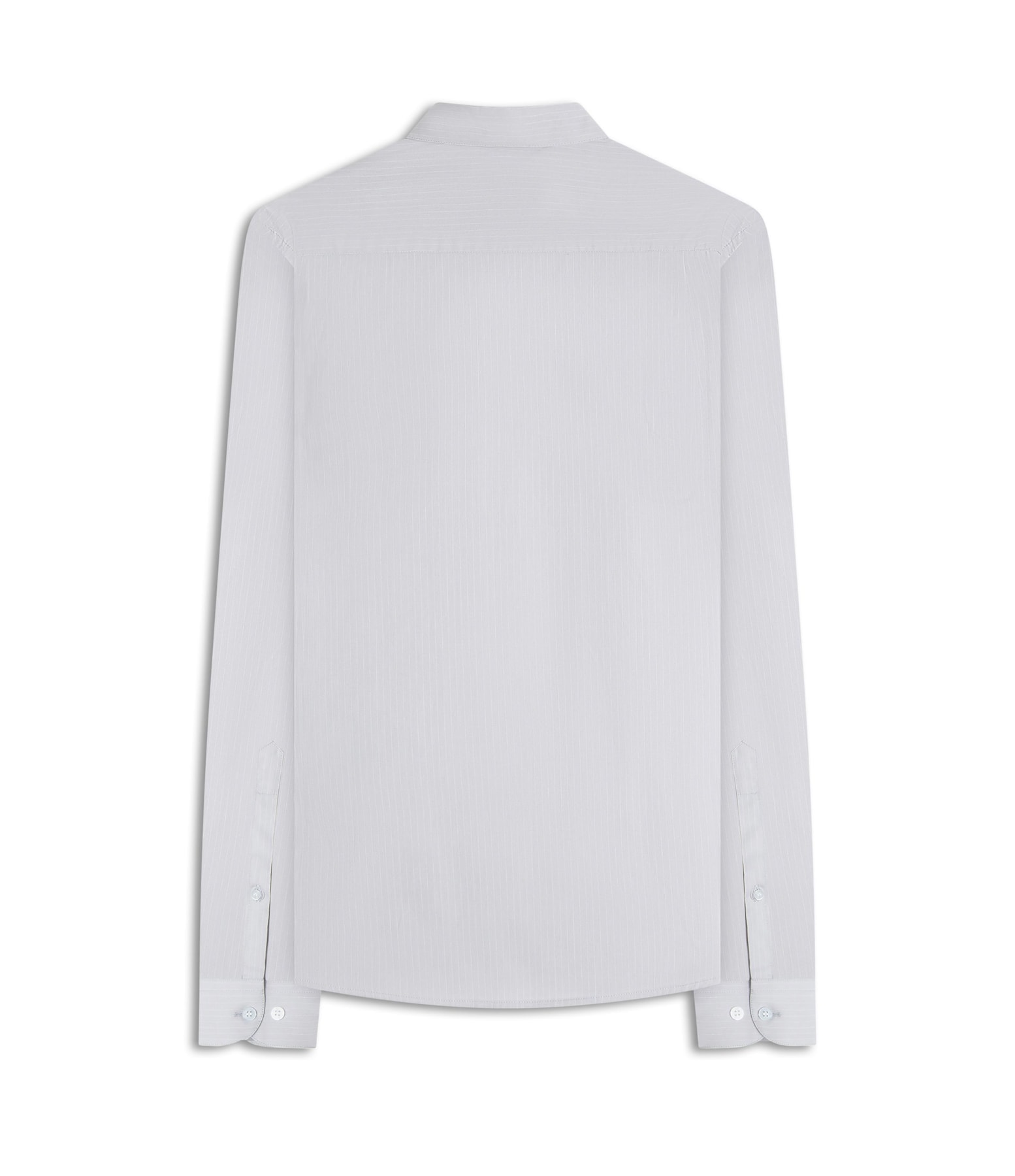 Camisa Tricoline Slim Shangai Prata