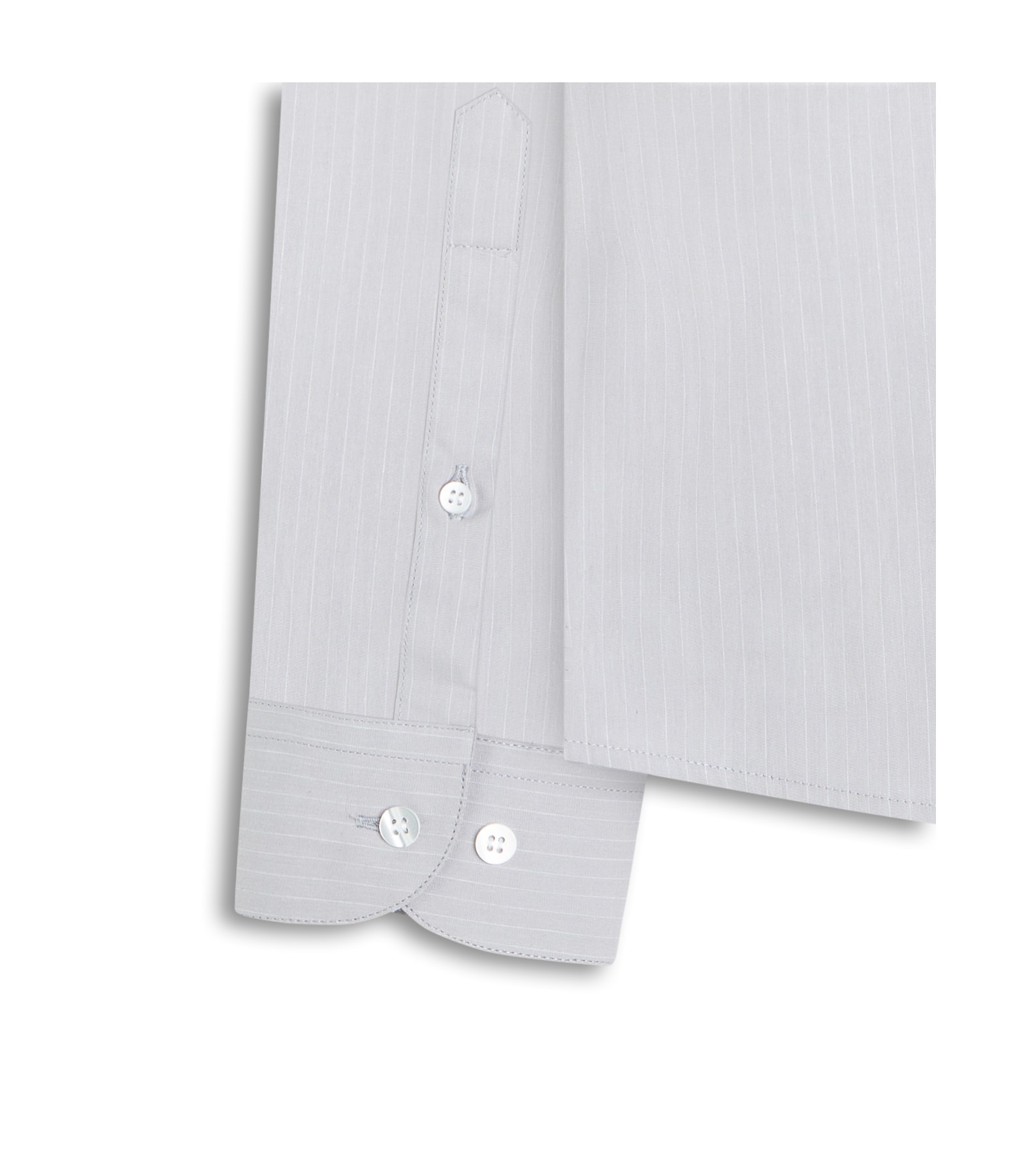 Camisa Tricoline Slim Shangai Prata
