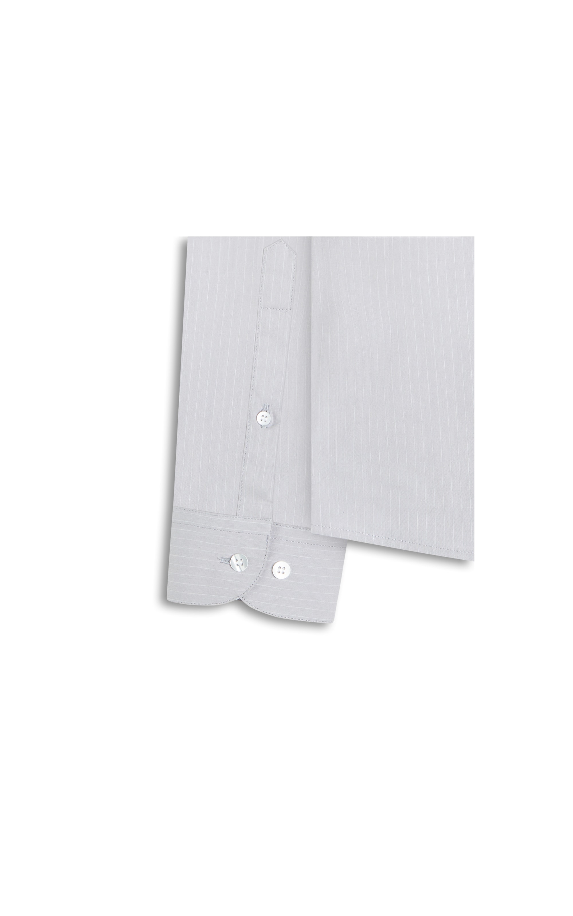 Camisa Tricoline Slim Shangai Prata