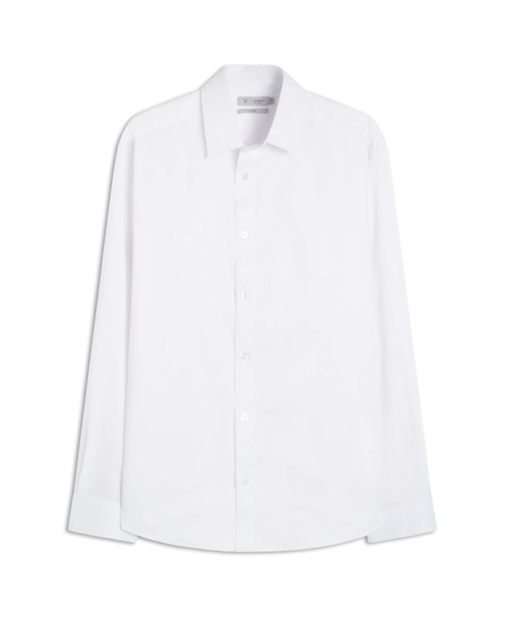 Camisa Twill New Class Shangai Branco