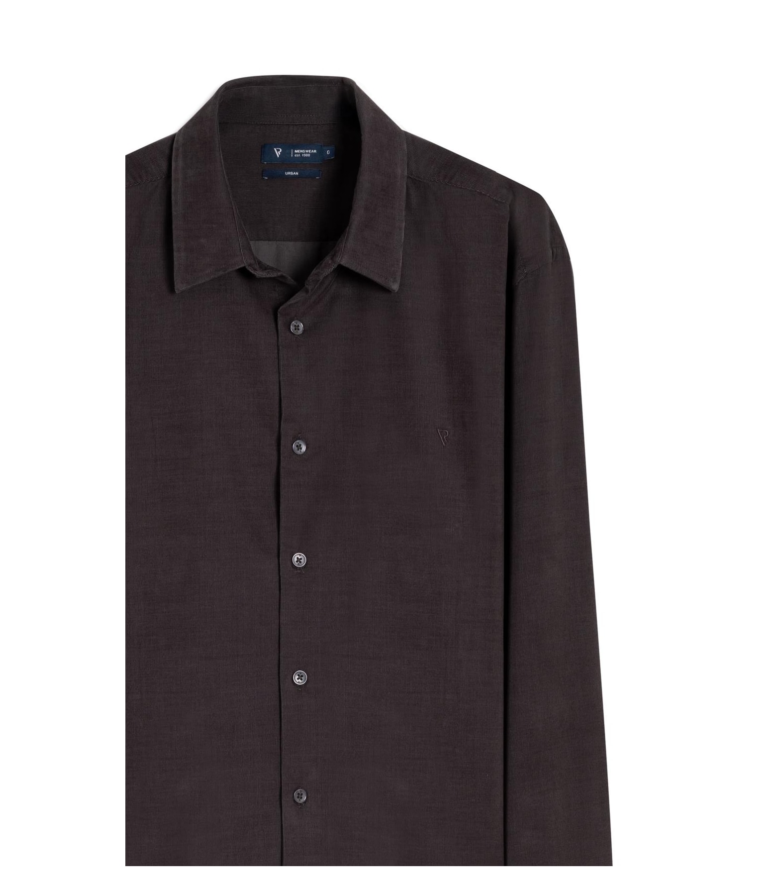 Camisa Veludo Elegant Classic Shangai Dark Navy