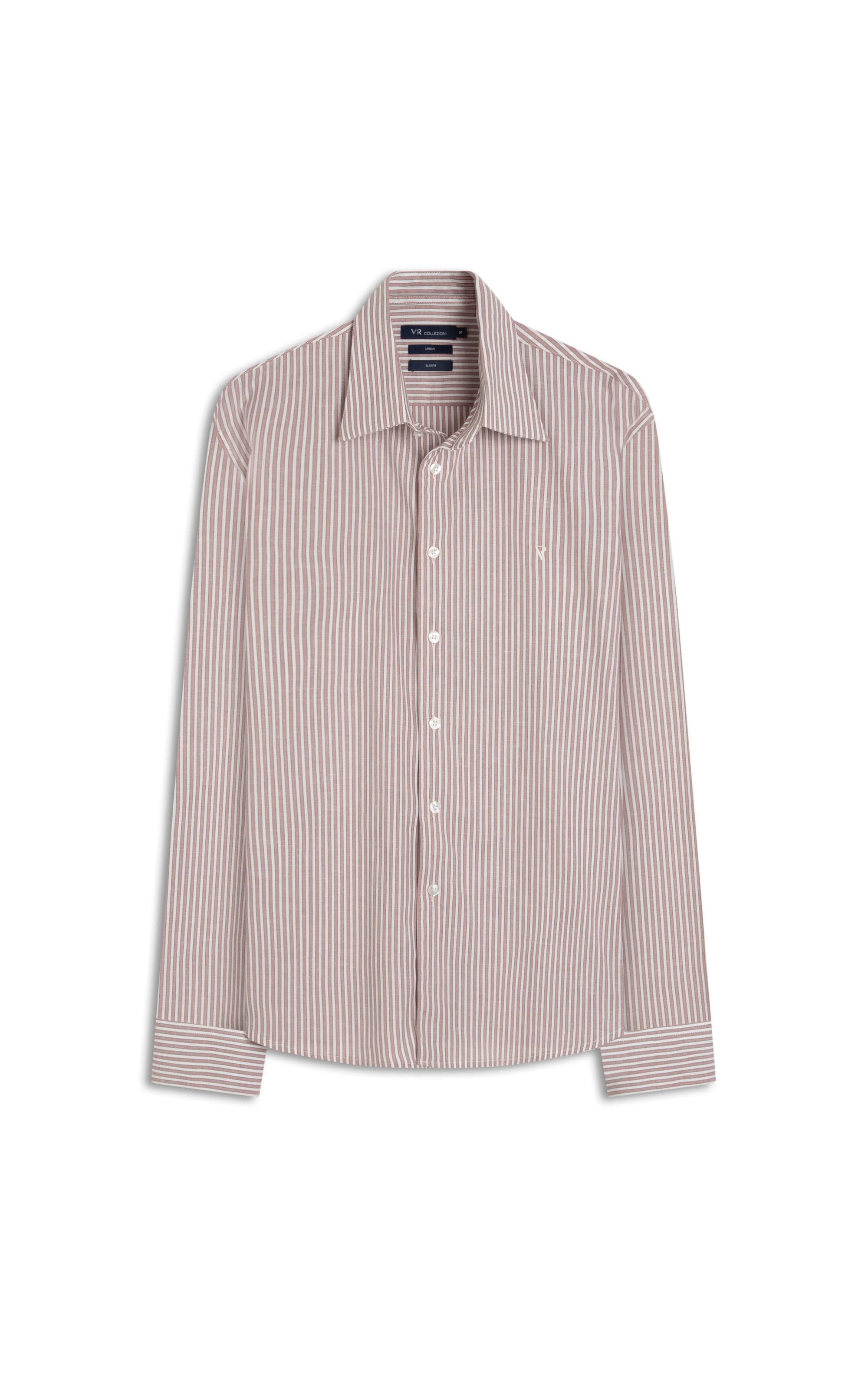 Camisa Villini Slim Rosa Velho