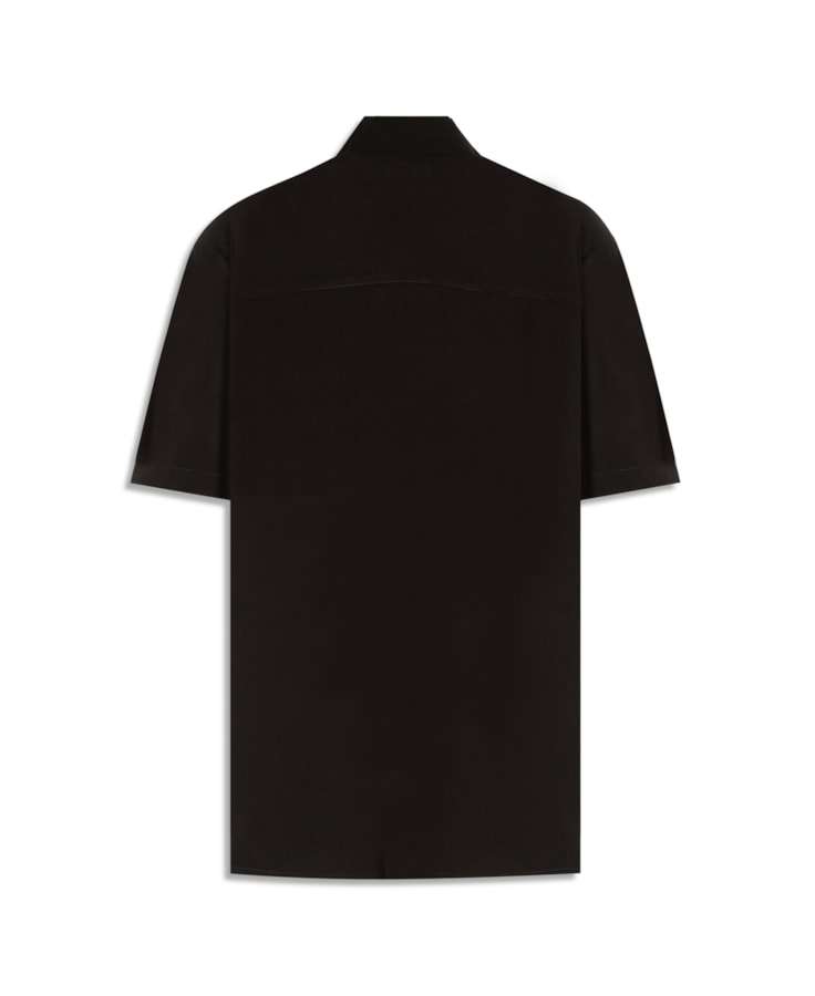 Camisa Visco Retro Shangai Preto