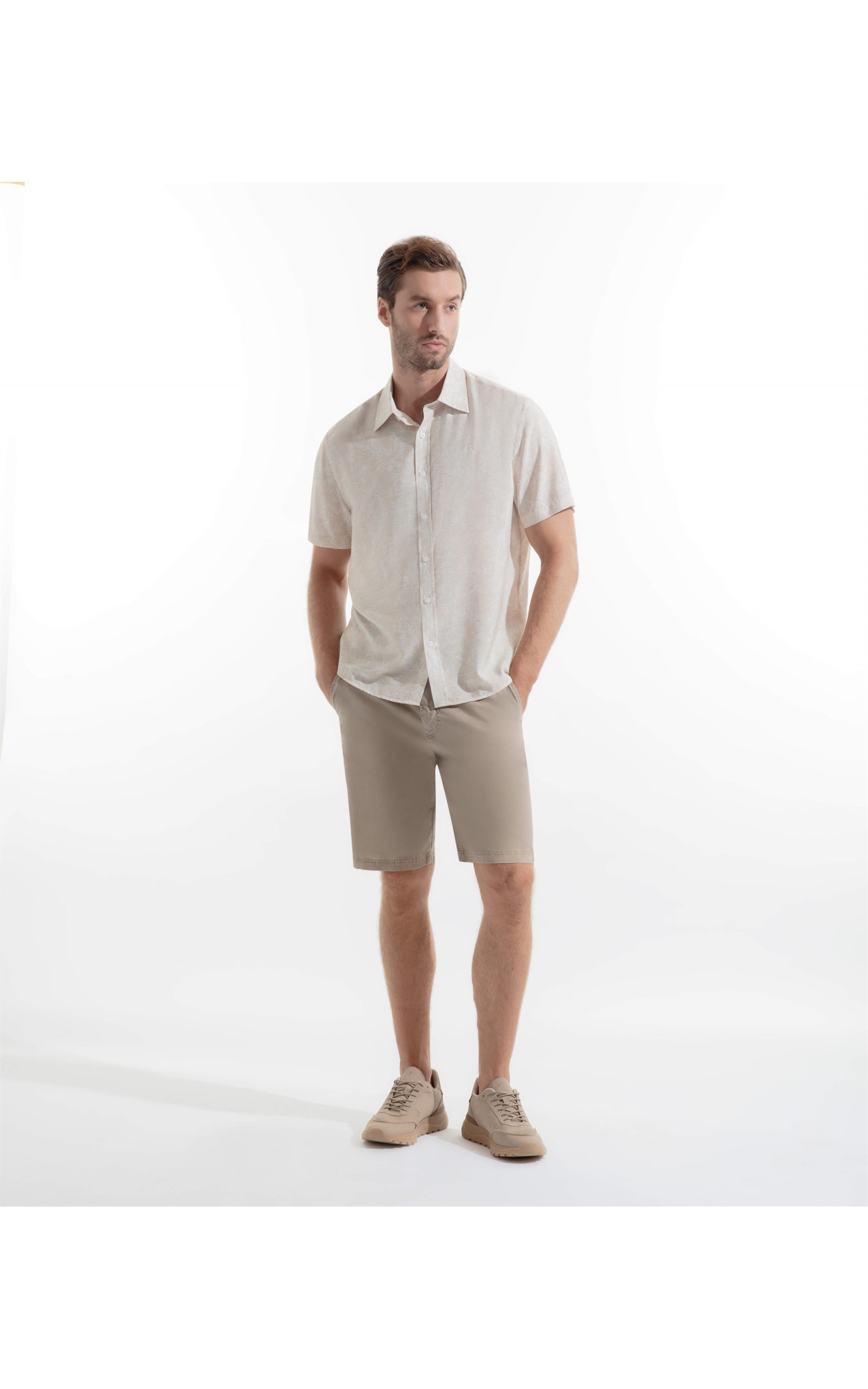 Camisa Viscose Com Poliamid Est Orquidea Prata