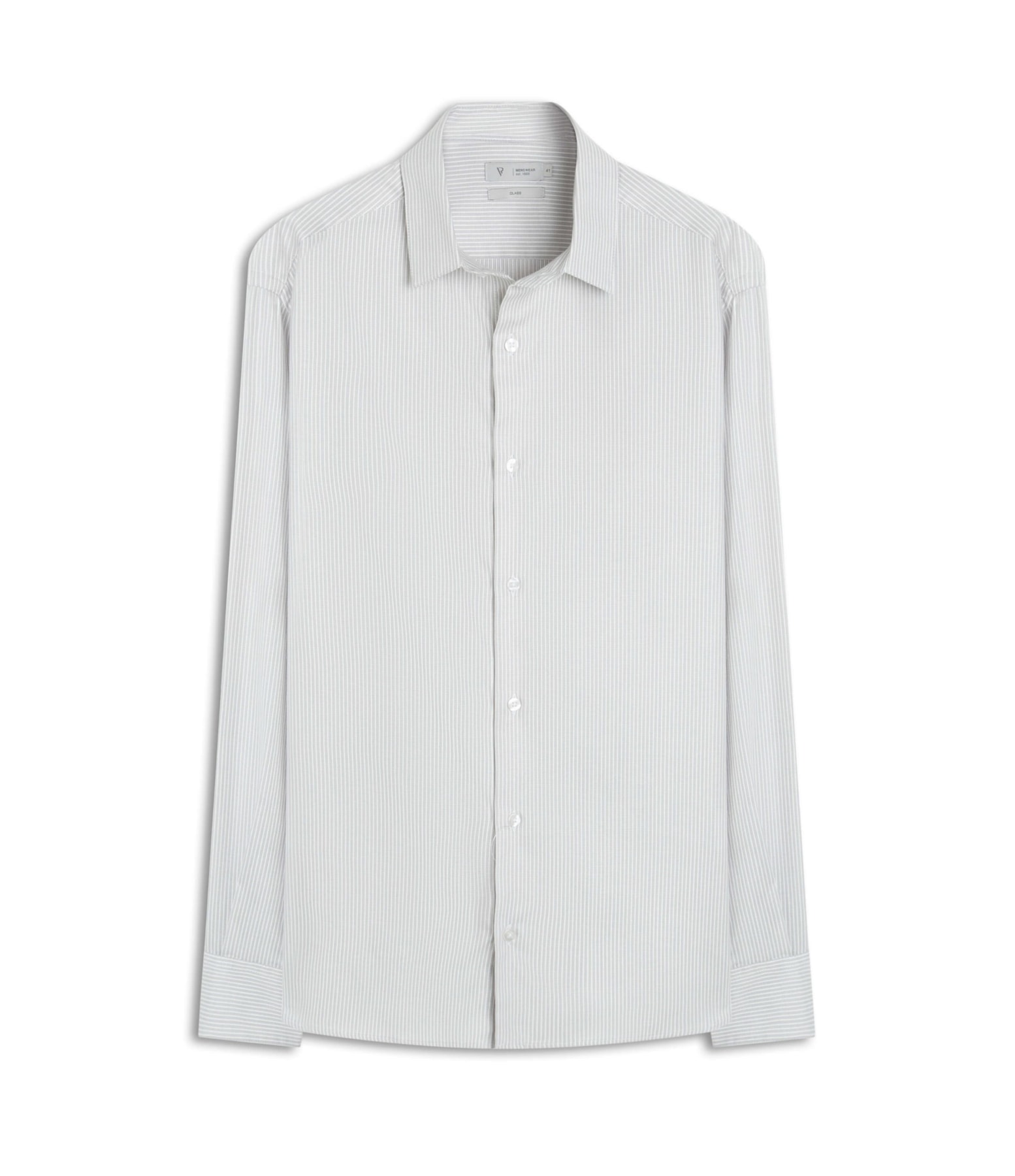 Camisa Vitti New Class Shangai Cinza Claro