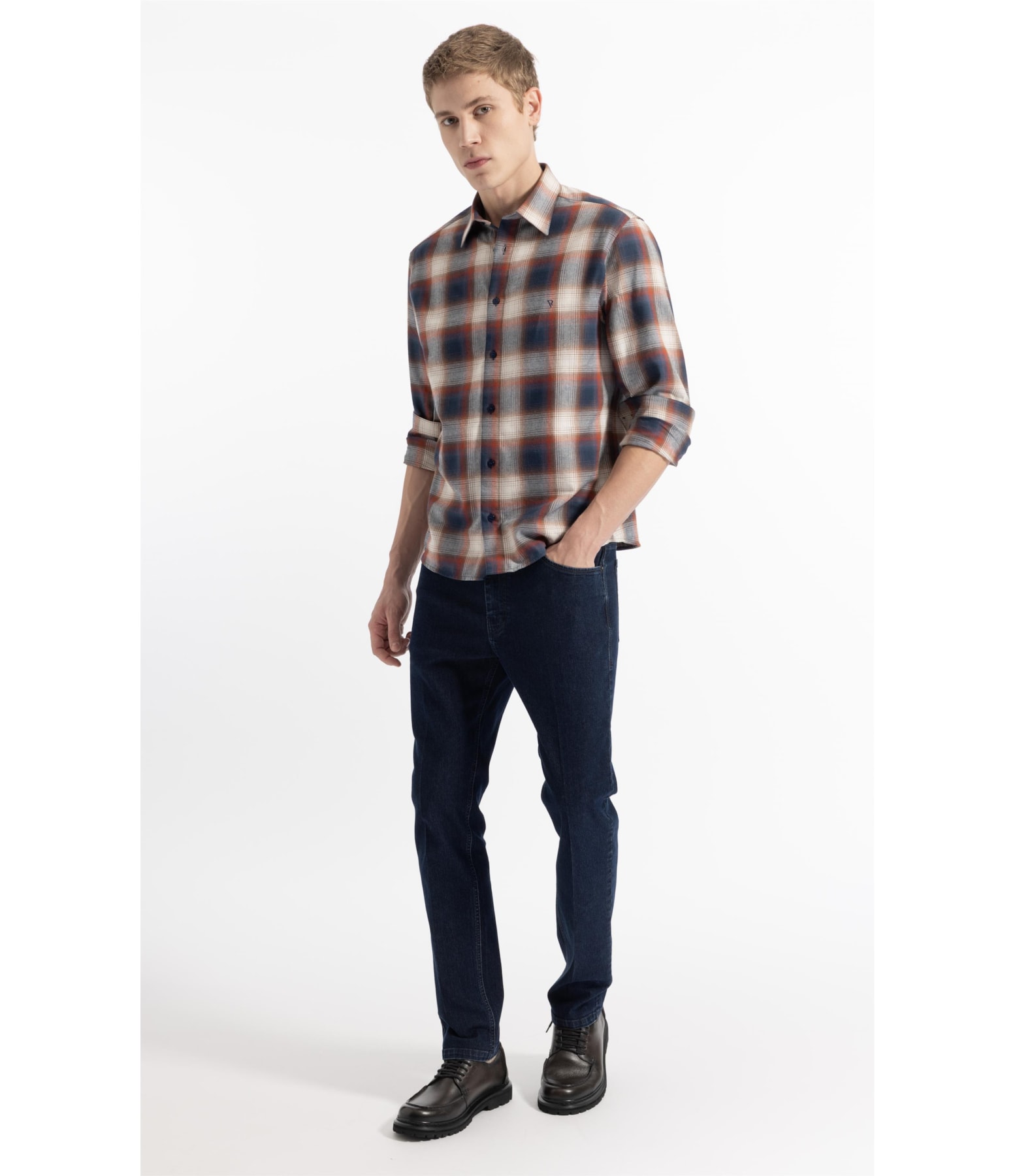 Camisa Wool Touch Centaurus Classic Iris Telha