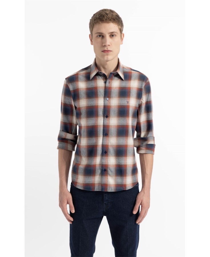 Camisa Wool Touch Centaurus Classic Iris Telha